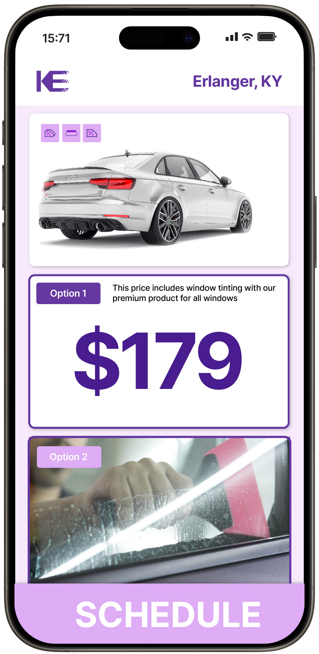 View Reasonable Car Window Tinting Prices in Erlanger, Kentucky