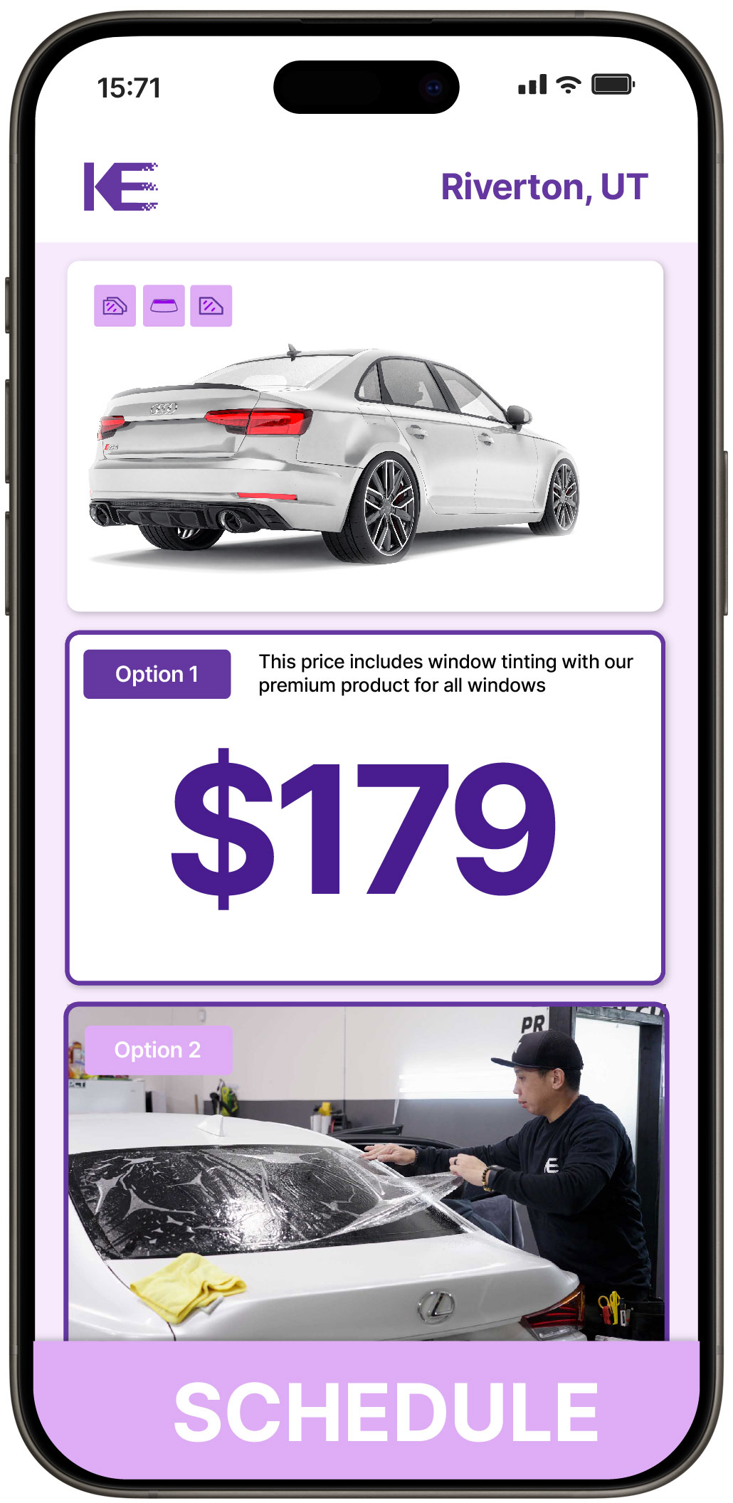 View Reasonable Car Window Tinting Rates in Riverton, Utah
