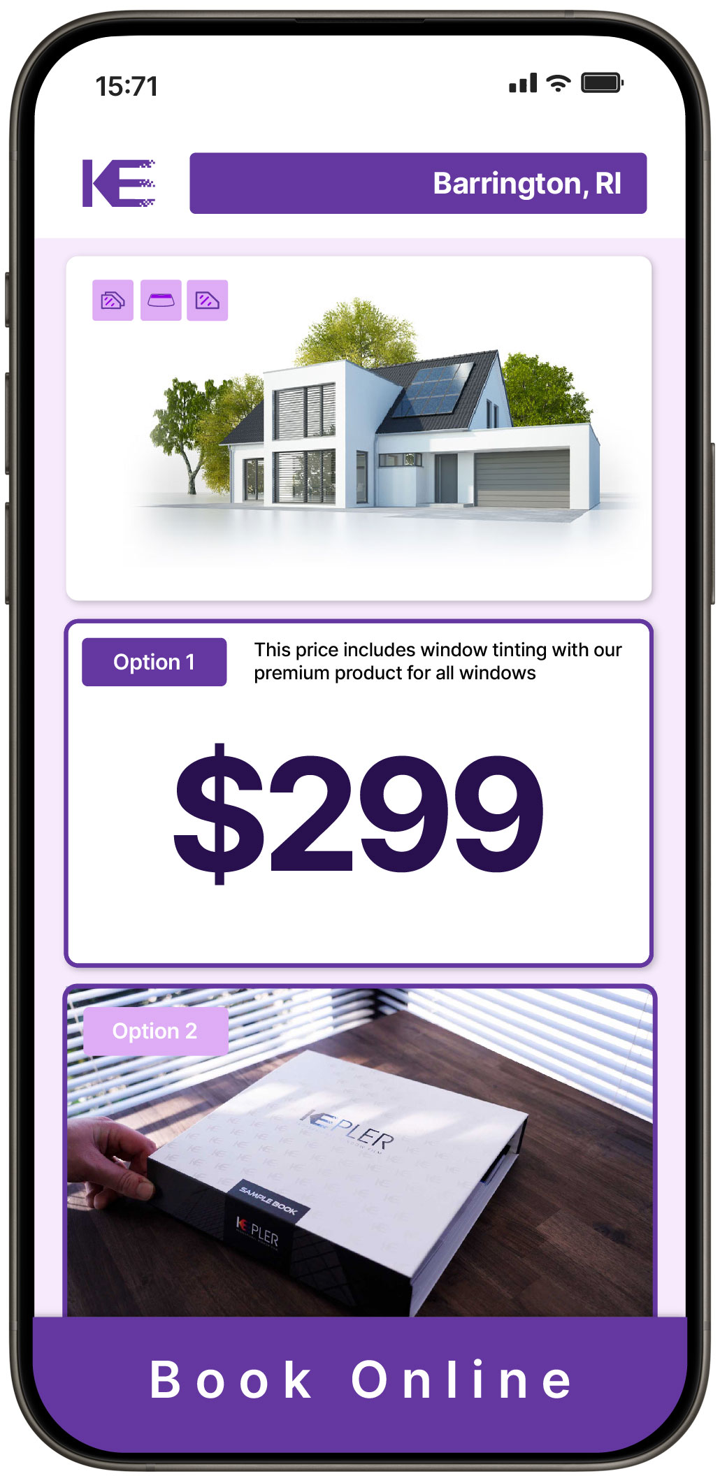 View Affordable Home Window Tinting Prices in Barrington, Rhode Island