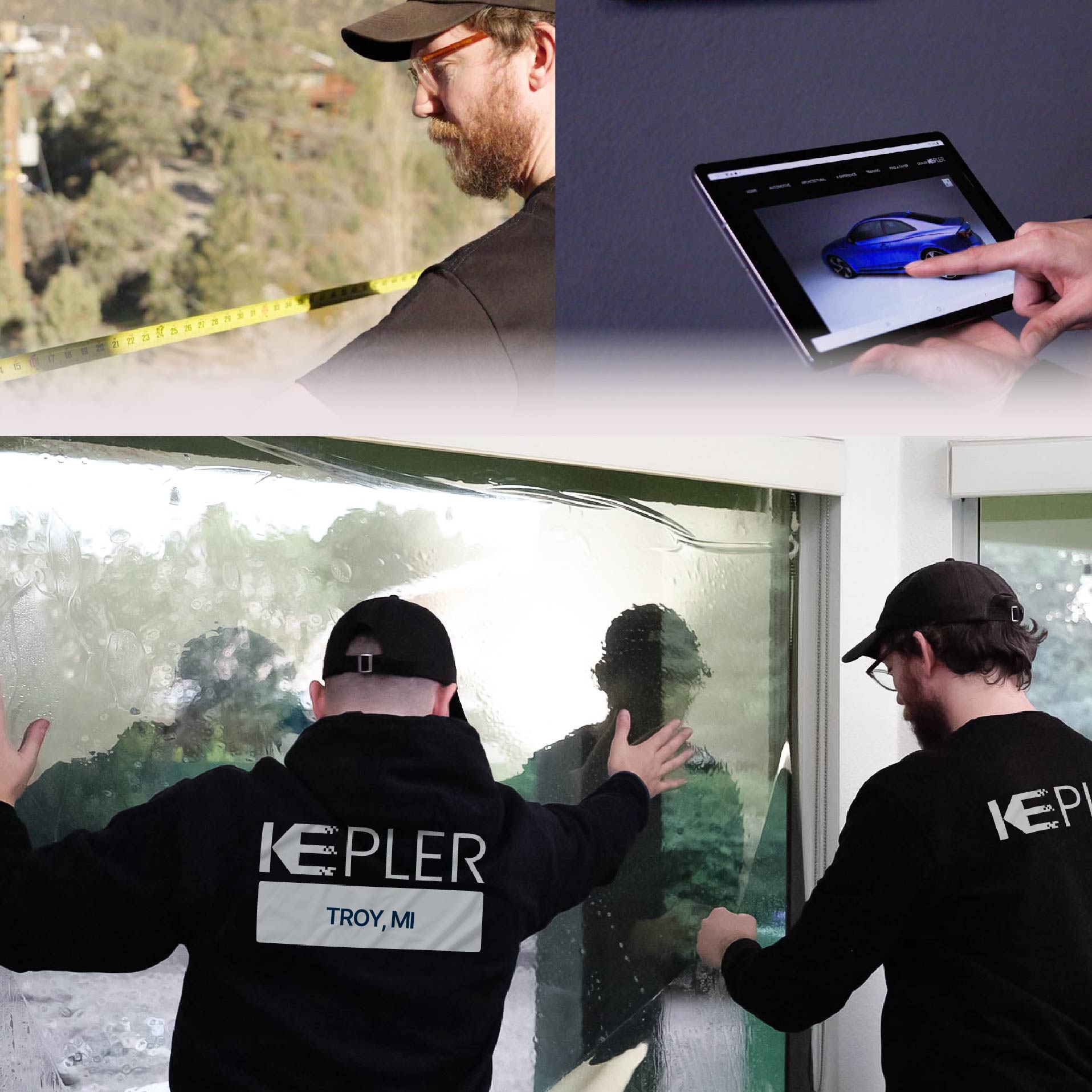 Kepler Specialist Performing Commercial Window Tinting in Troy Troy