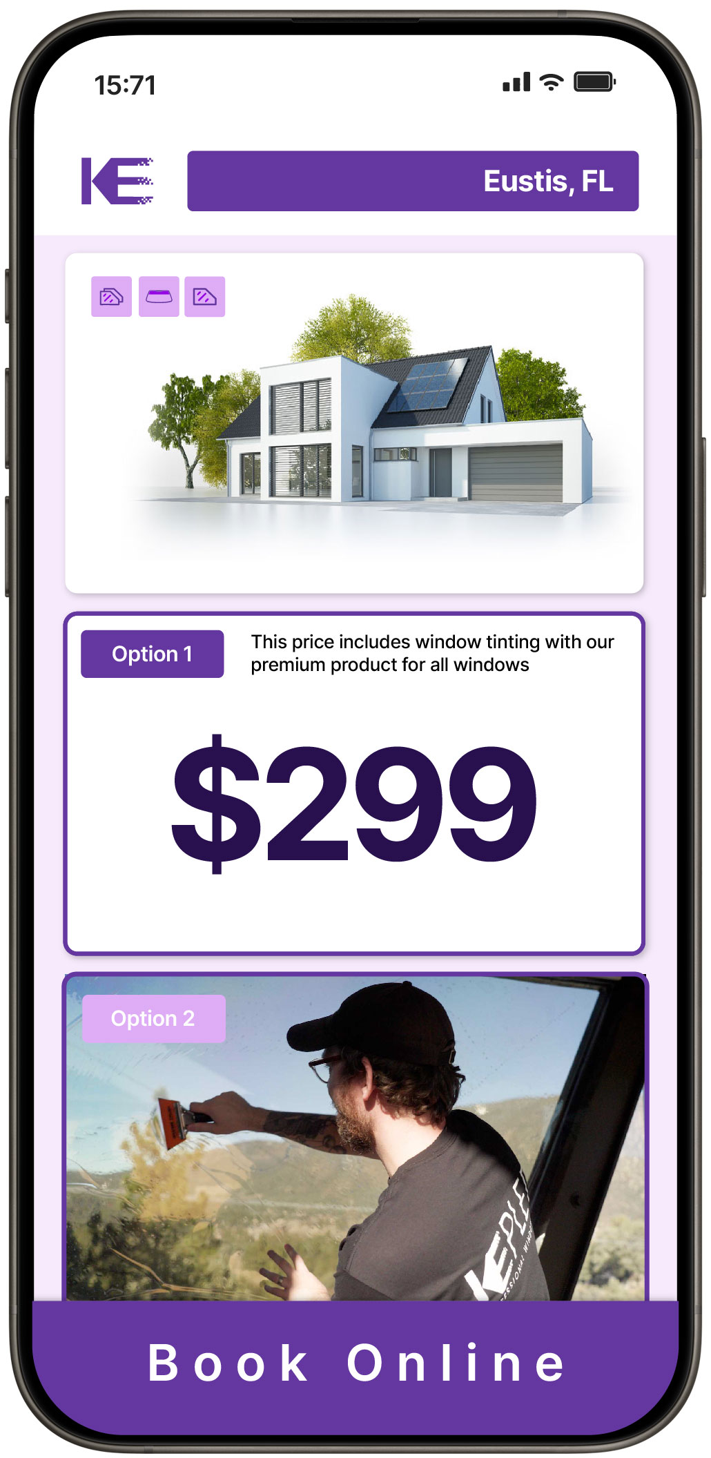 View Reasonable Home Window Tinting Rates in Eustis, Florida