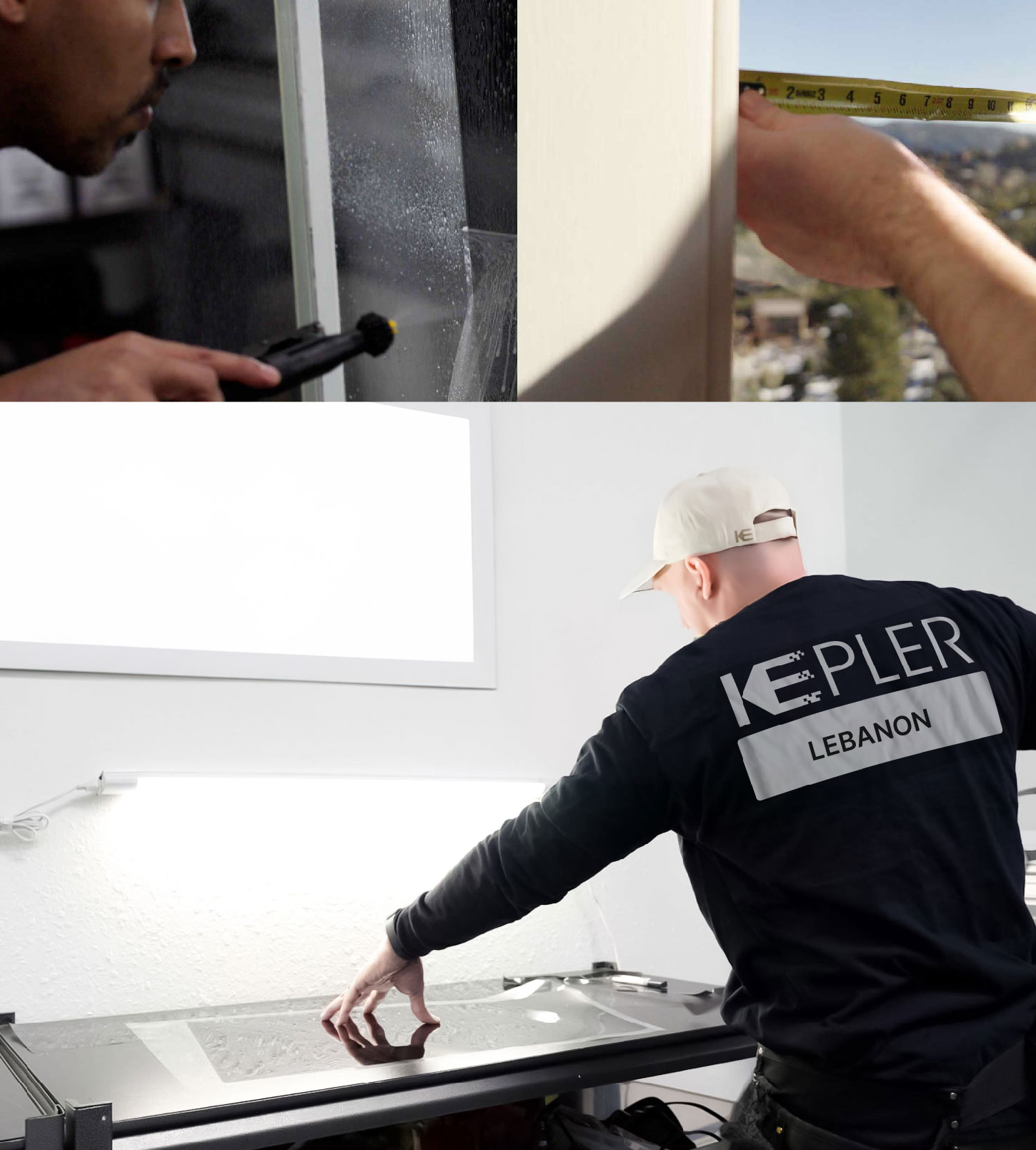 Window Tinting Specialist Cutting Film in Lebanon, Pennsylvania