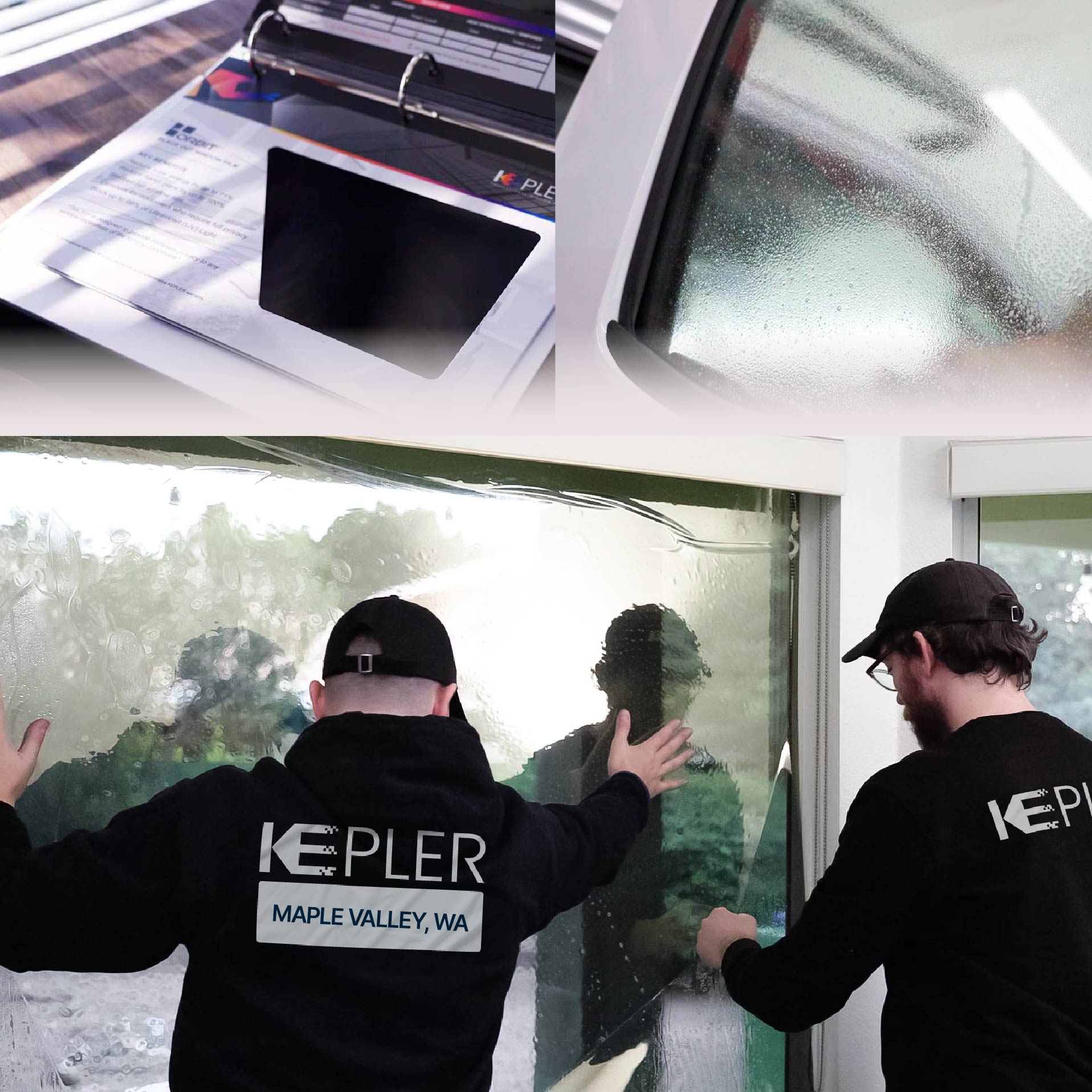 Kepler Specialist Performing Commercial Window Tinting in Maple Valley Maple Valley