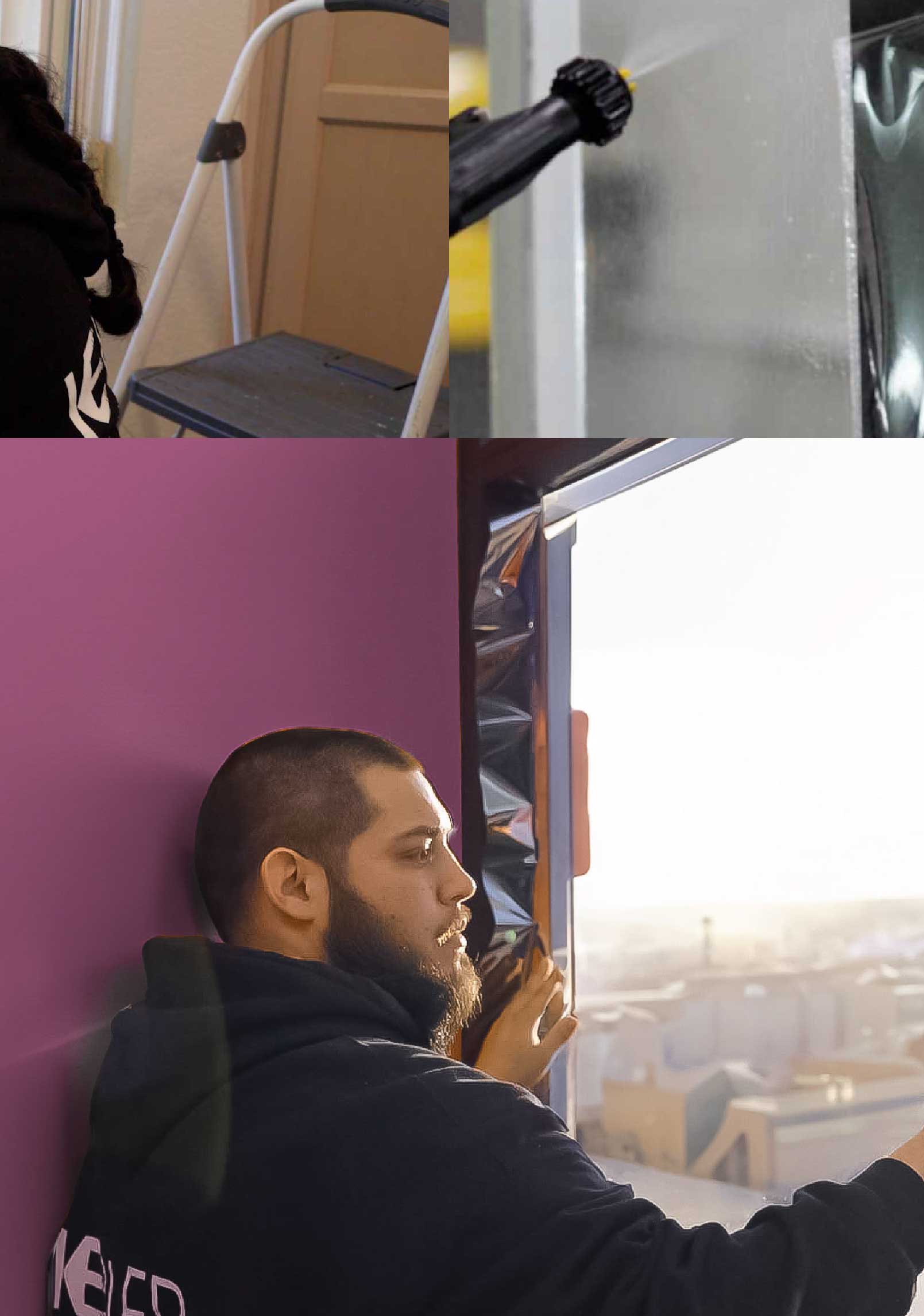 Kepler Specialist Installing Security Window Film in New Philadelphia Ohio