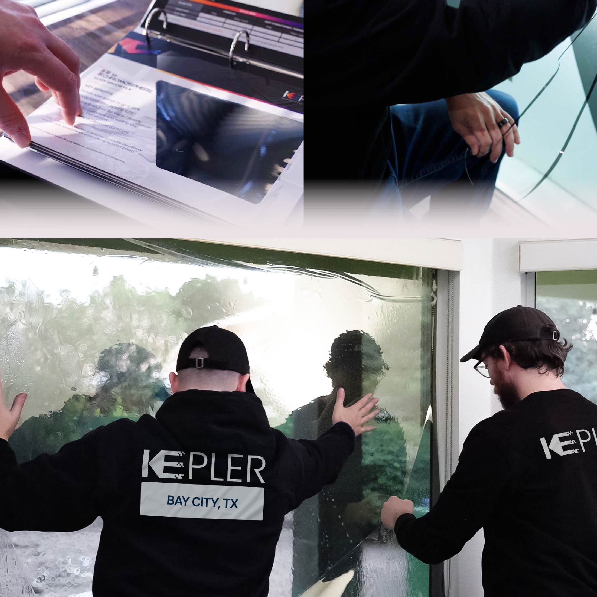 Kepler Specialist Performing Commercial Window Tinting in Bay City Bay City