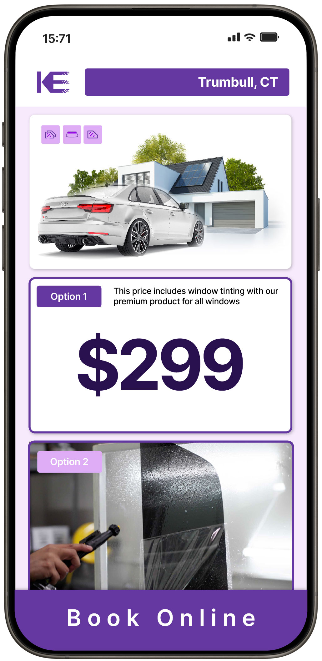 View Competitive Window Tinting Prices in Trumbull, Connecticut