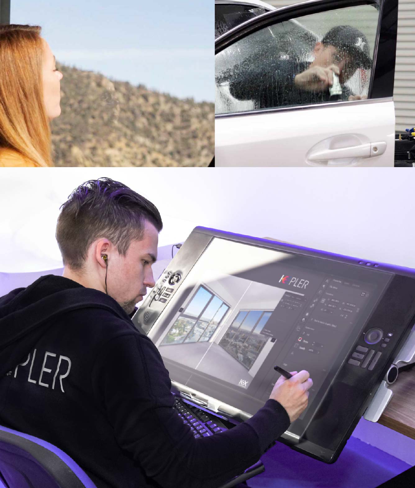 Kepler Specialist Performing Commercial Window Tinting in West Palm Beach West Palm Beach