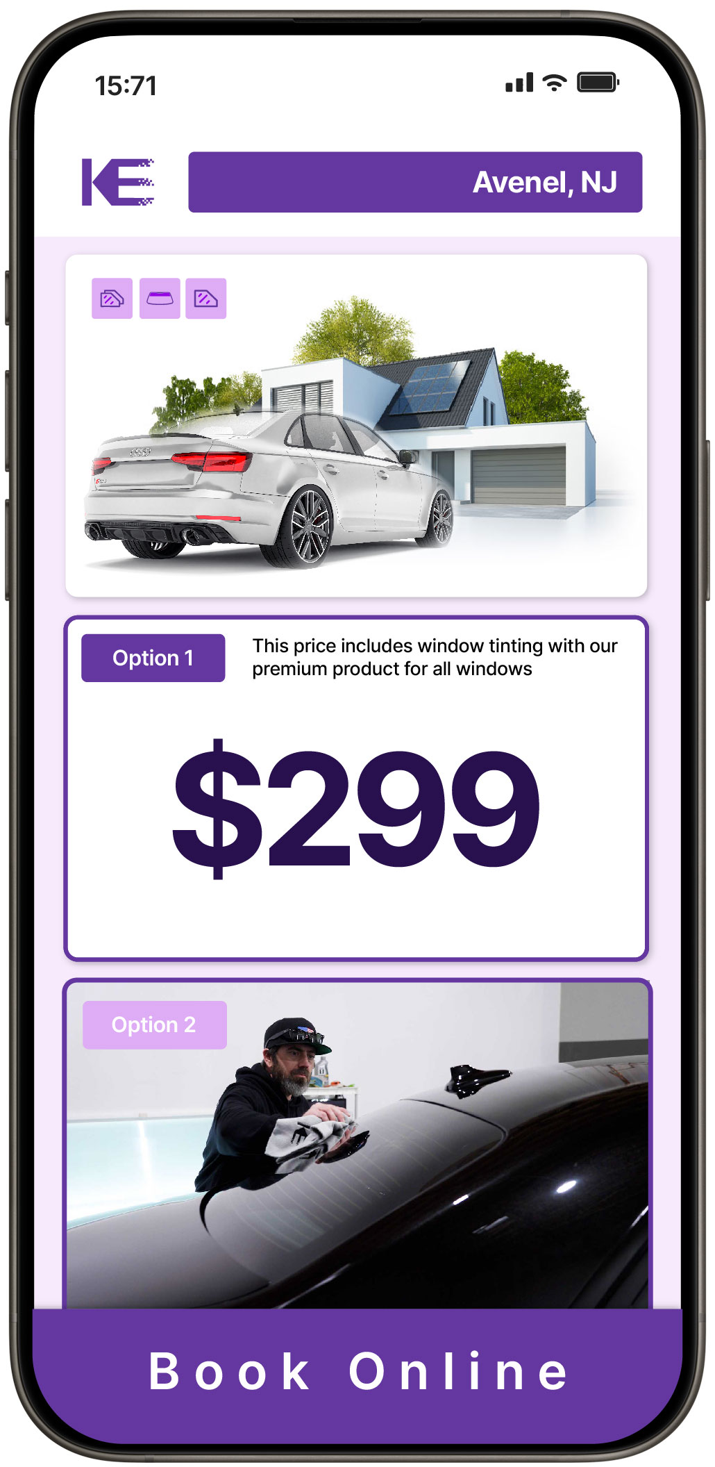 View Reasonable Tesla Window Tinting Costs in Bloomfield, New Jersey