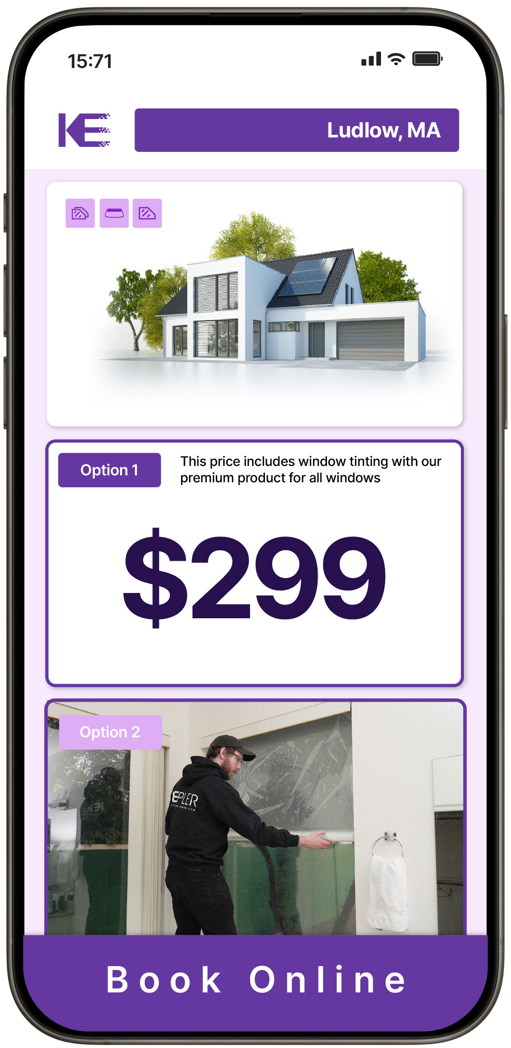 View Affordable Home Window Tinting Prices in Ludlow, Massachusetts