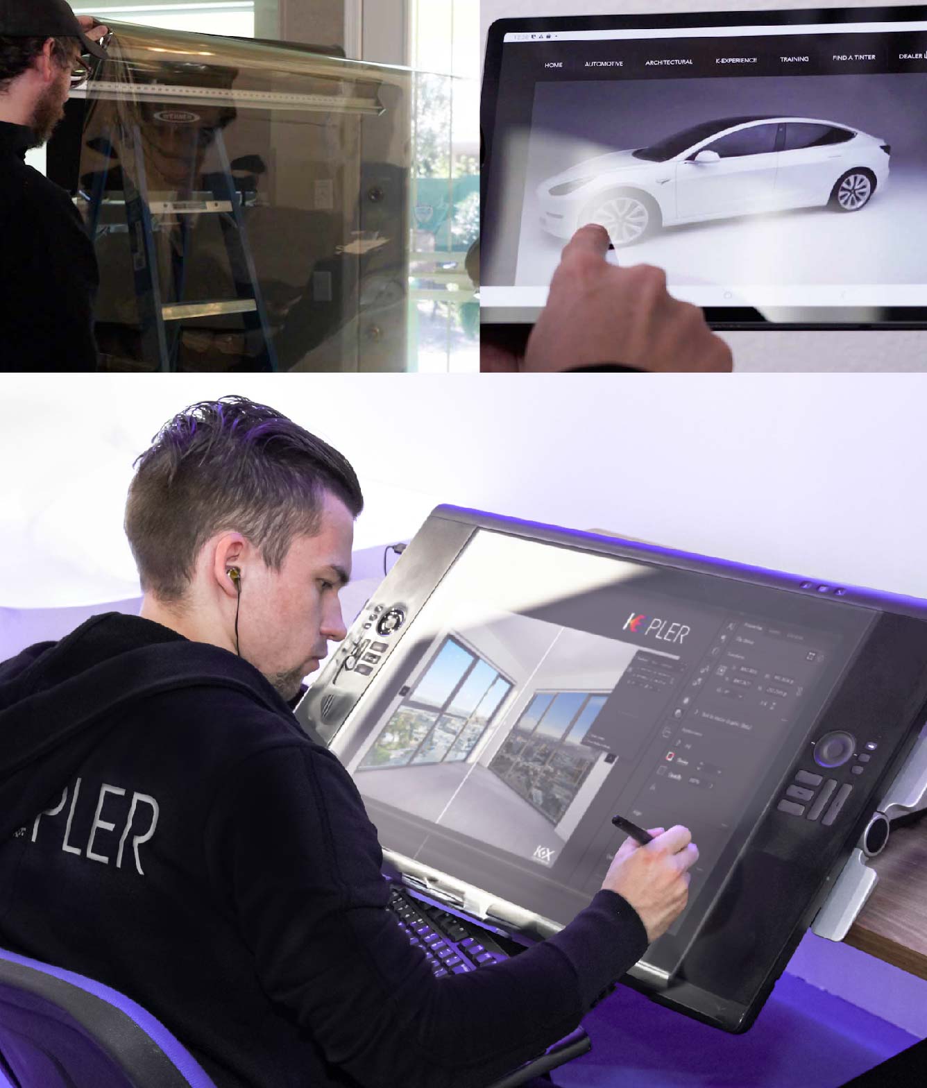 Kepler Specialist Performing Commercial Window Tinting in Coppell Coppell
