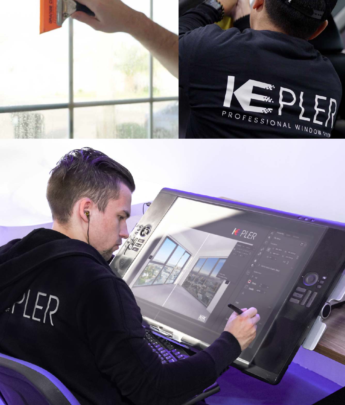 Kepler Specialist Performing Commercial Window Tinting in Glen Wild Glen Wild