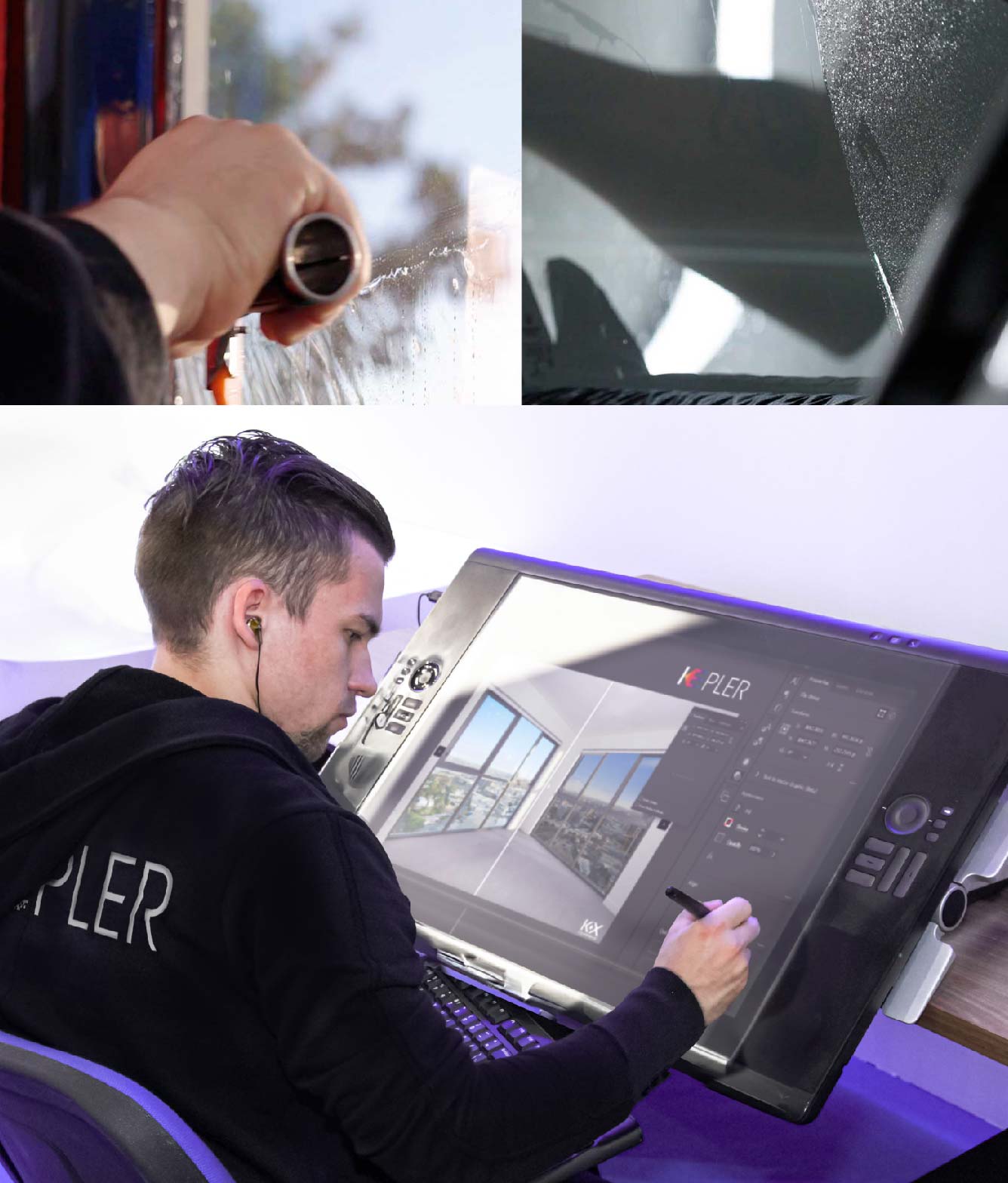 Kepler Specialist Performing Commercial Window Tinting in White Lake White Lake