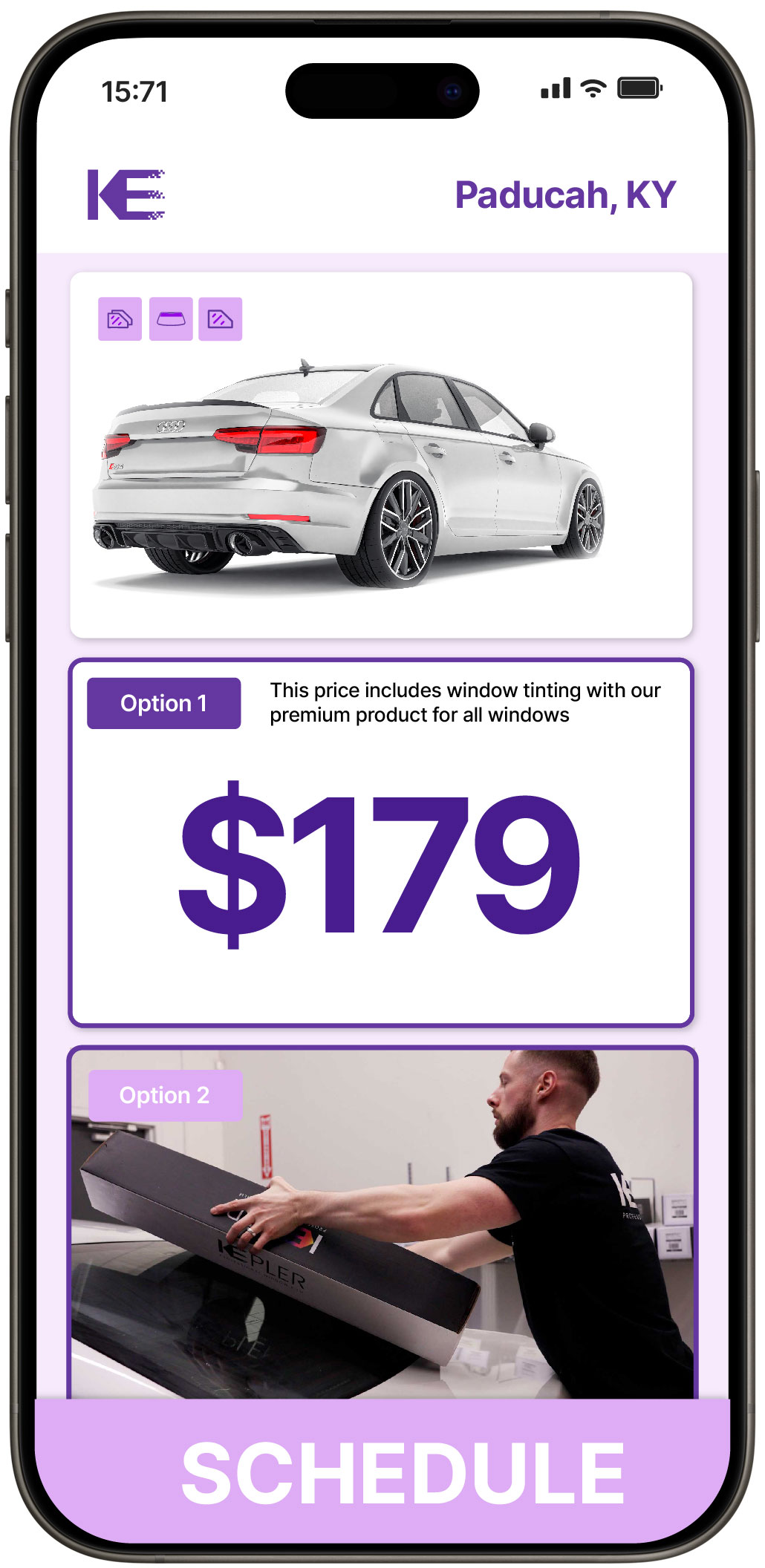 View Affordable Car Window Tinting Costs in Paducah, Kentucky