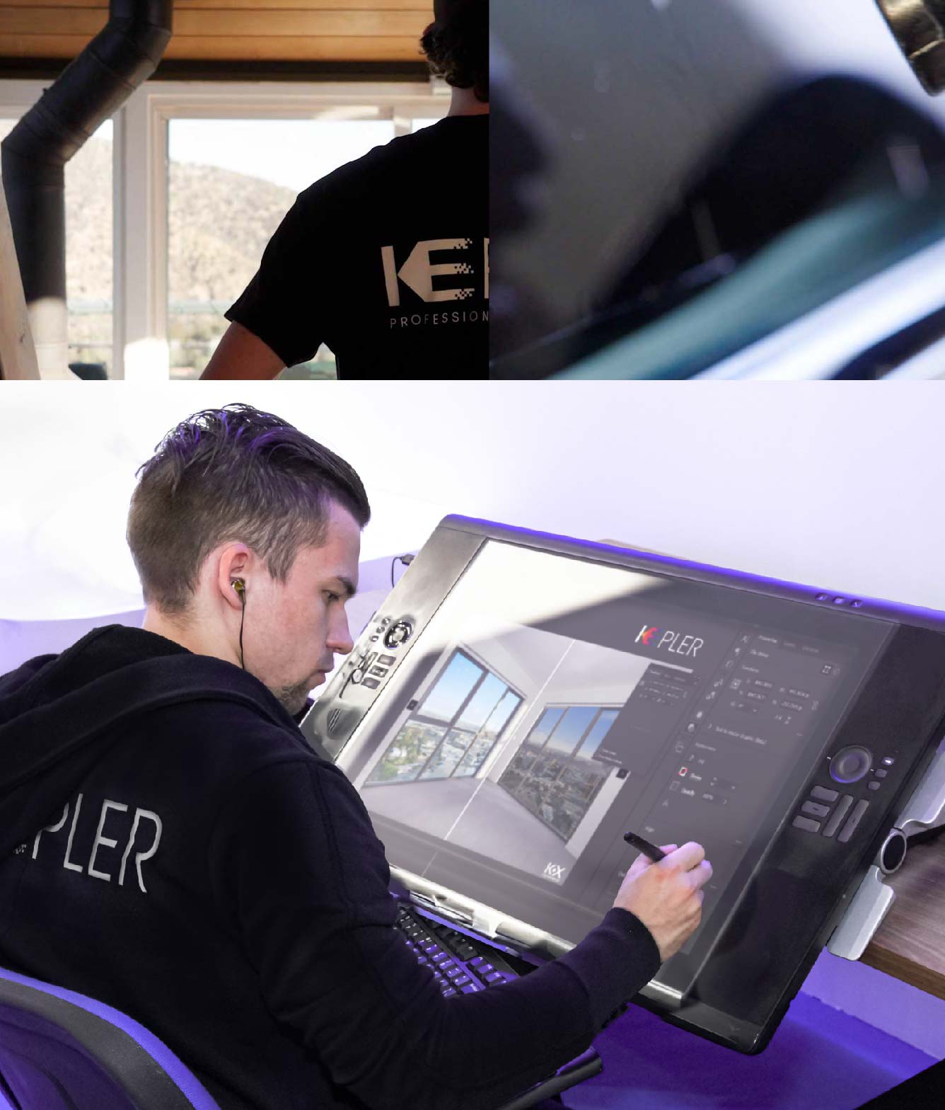 Kepler Specialist Performing Commercial Window Tinting in Hampton Hampton