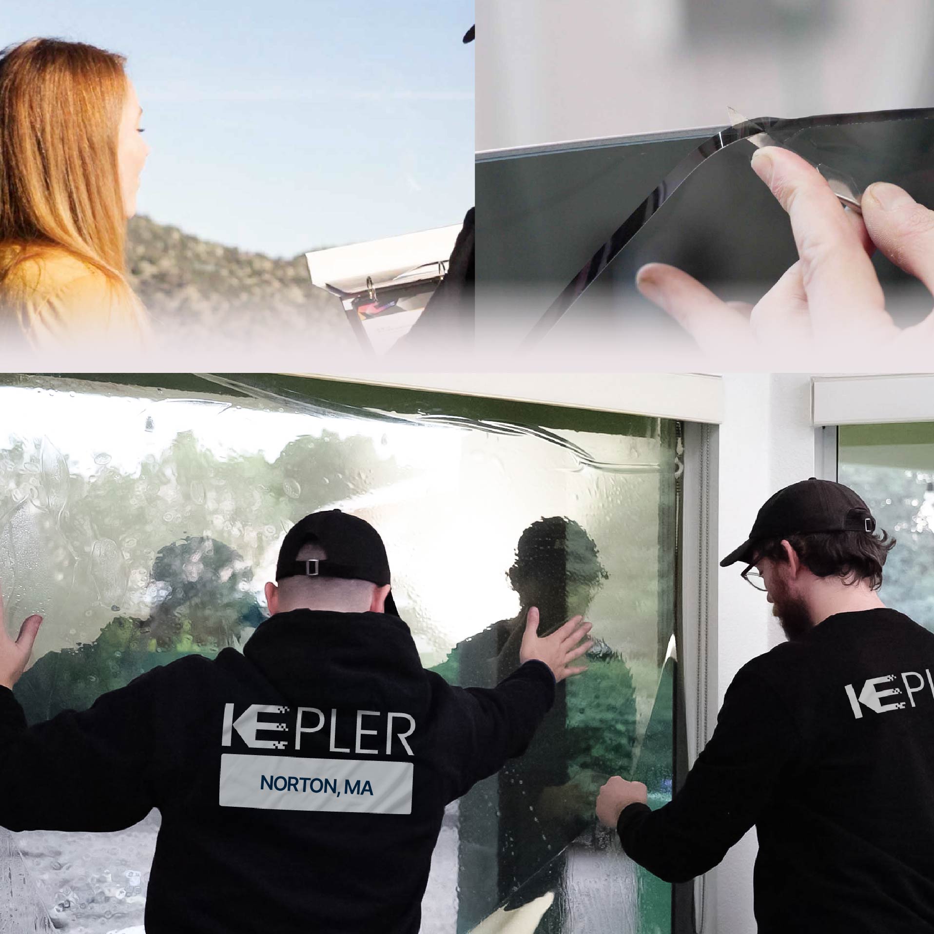 Kepler Specialist Performing Commercial Window Tinting in Norton Norton