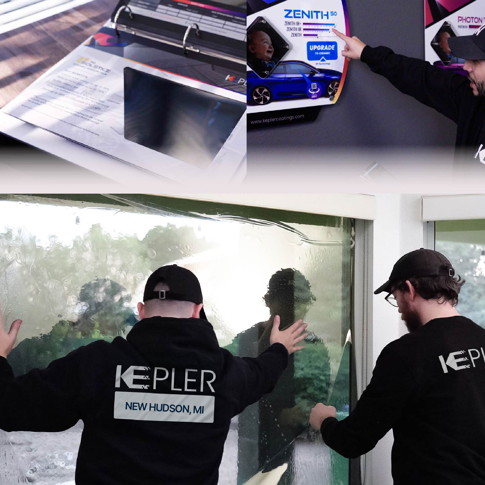 Kepler Specialist Performing Commercial Window Tinting in New Hudson New Hudson