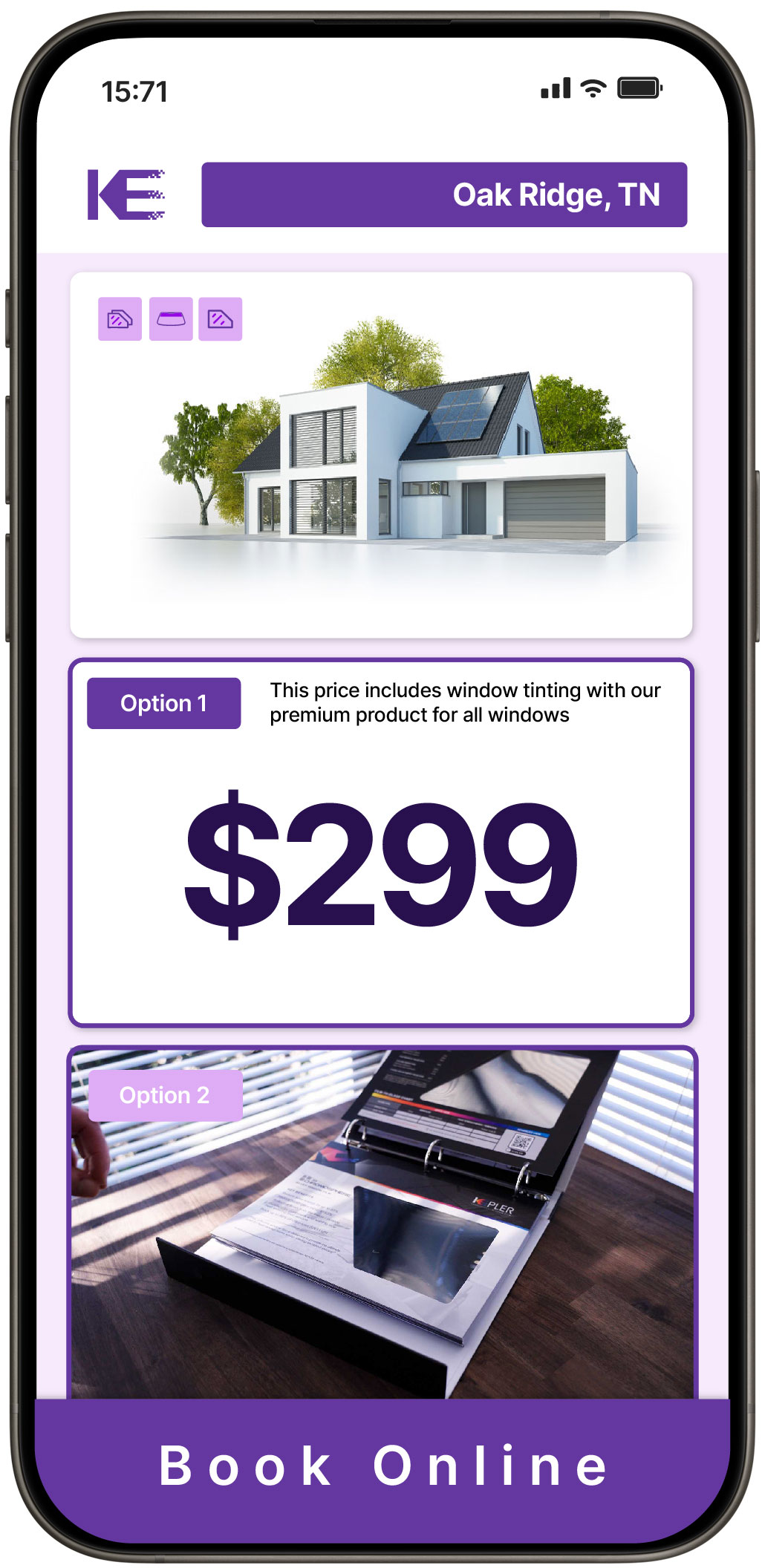 View Affordable Home Window Tinting Rates in Oak Ridge, Tennessee