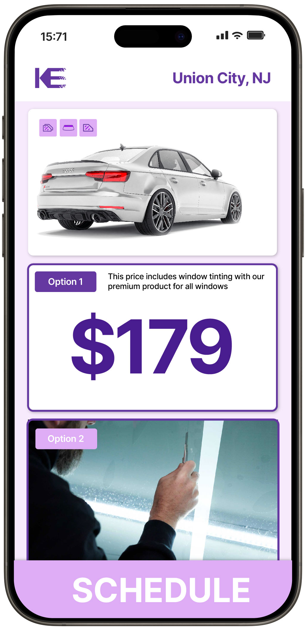 View Reasonable Car Window Tinting Rates in Union City, New Jersey