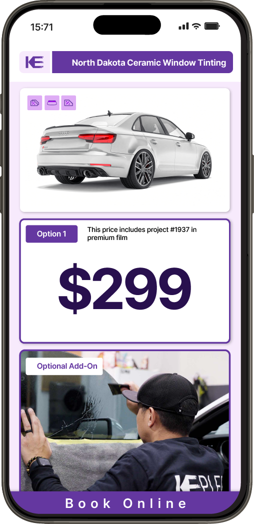 View Competitive Car Window Tinting Prices in North Dakota