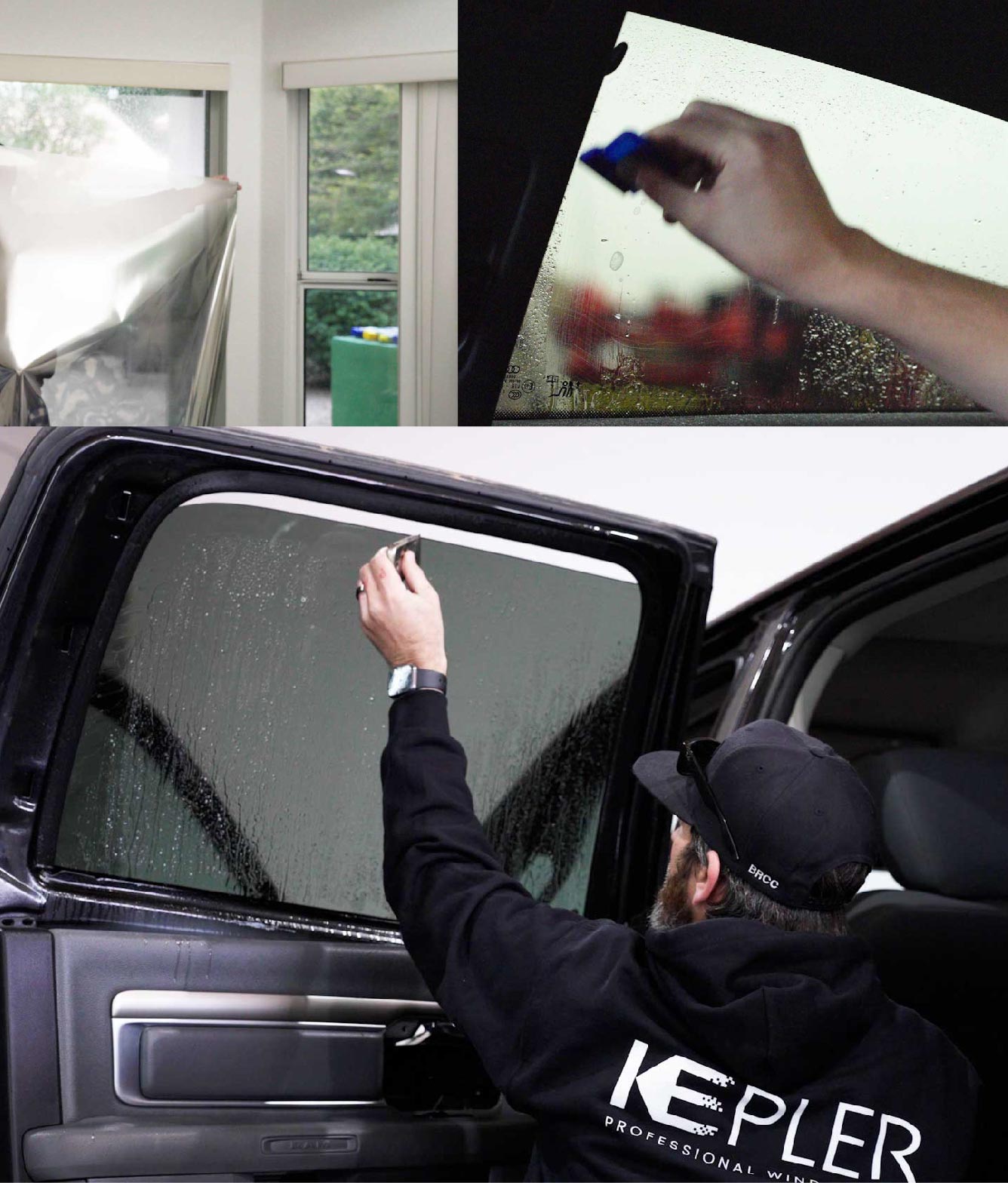 Kepler Window Tinting Specialists at Work in Sarasota, Florida