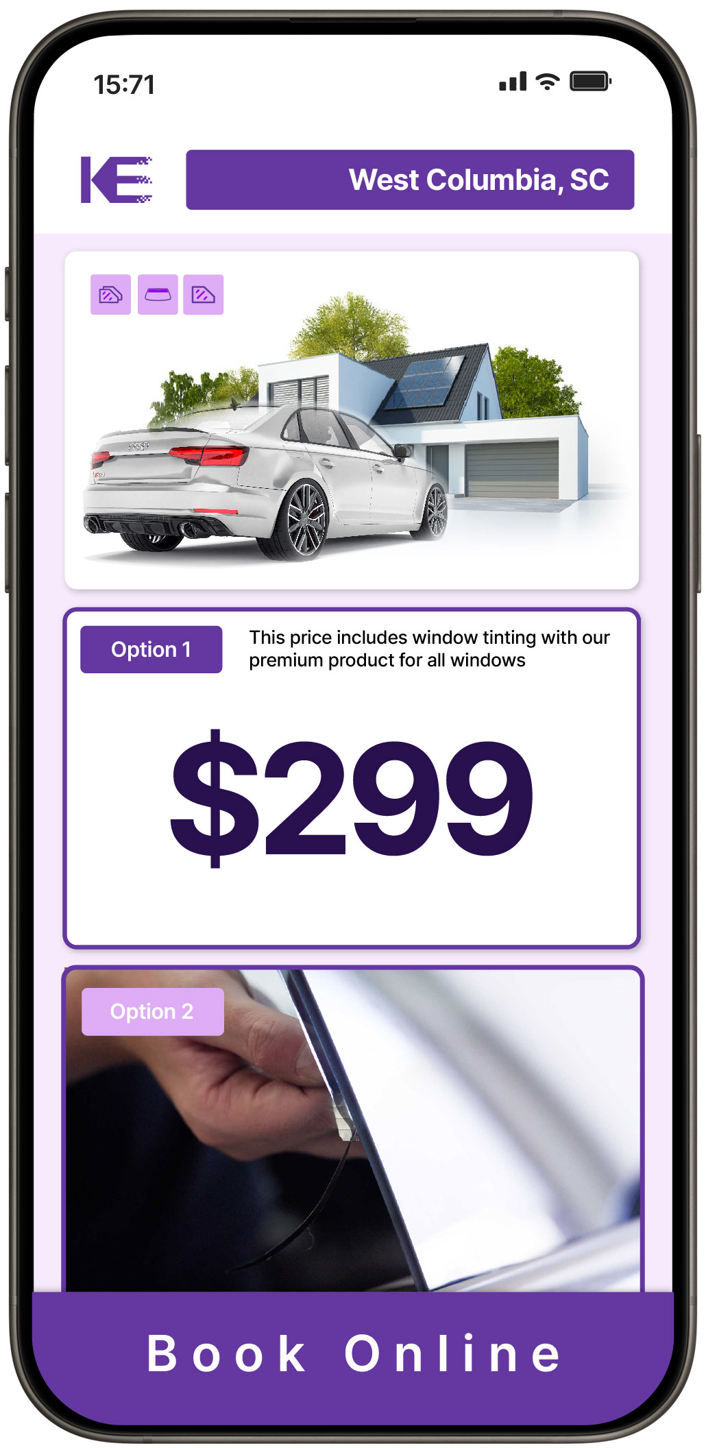 View Affordable Tesla Window Tinting Costs in Goose Creek, South Carolina