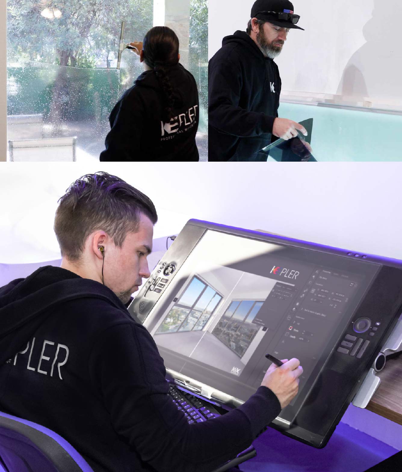 Kepler Specialist Performing Commercial Window Tinting in Inkster Inkster