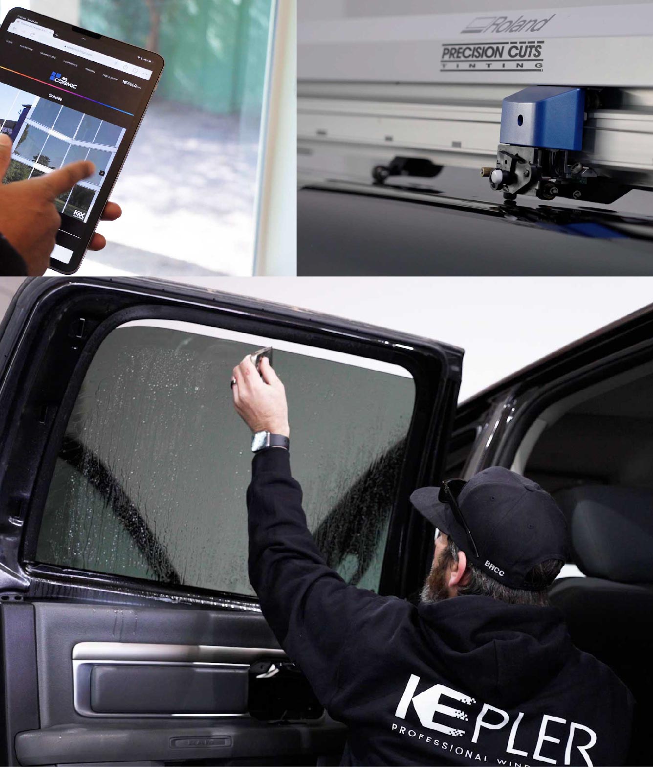 Kepler Window Tinting Specialists at Work in New Milford, New York