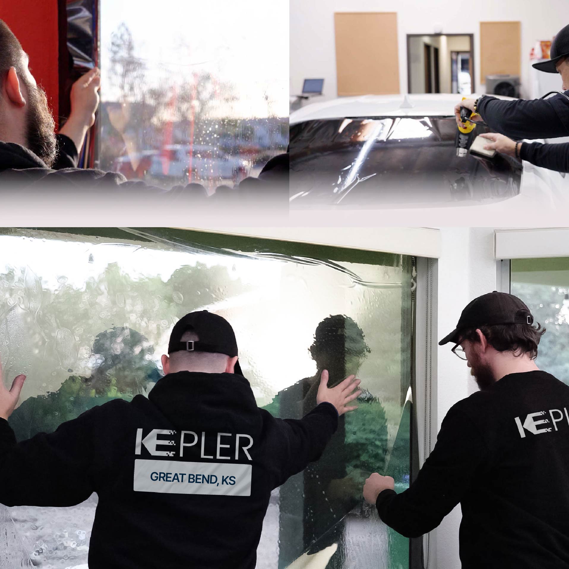 Kepler Specialist Performing Commercial Window Tinting in Great Bend Great Bend