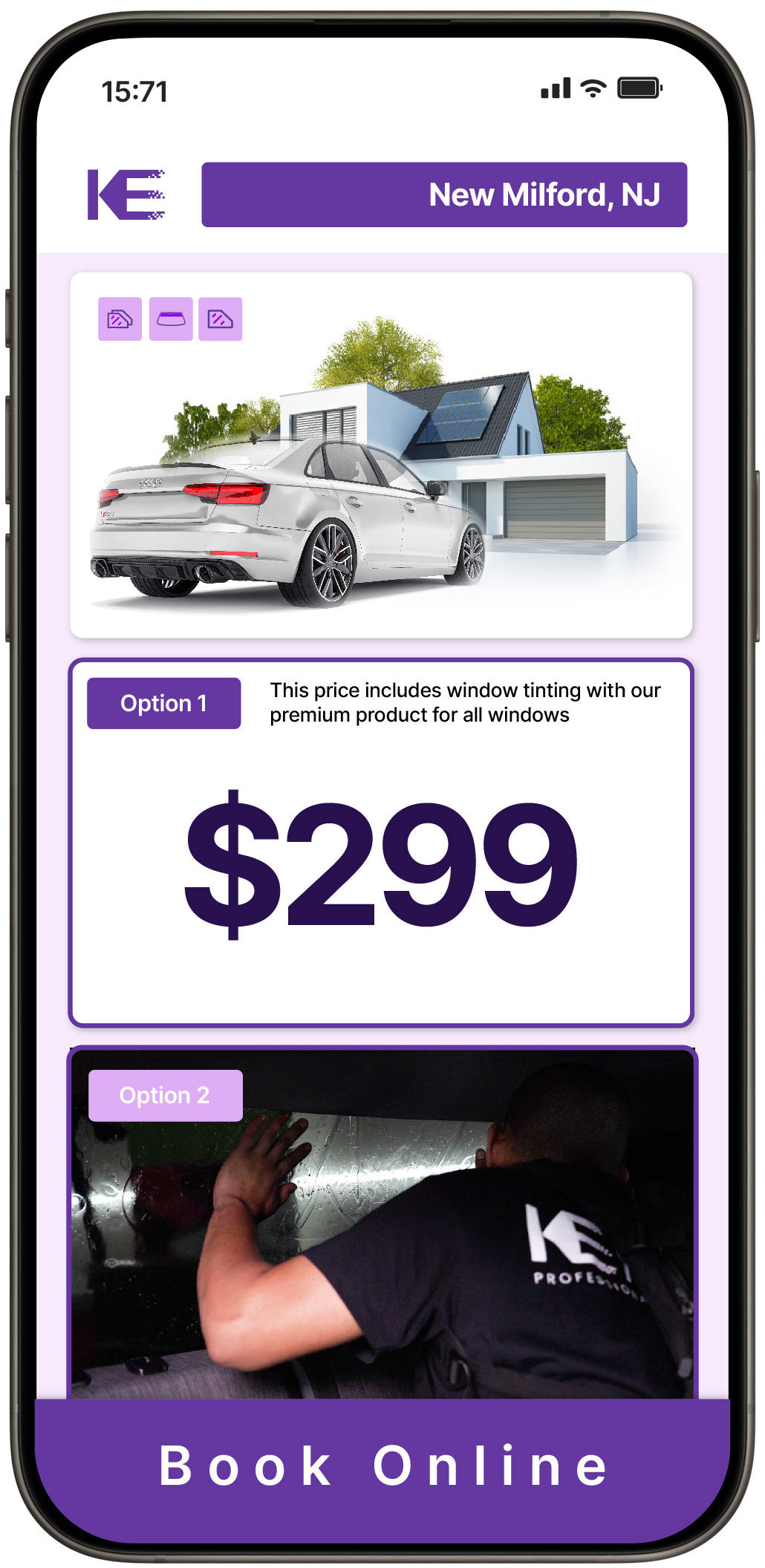 View Competitive Window Tinting Prices in New Milford, New Jersey