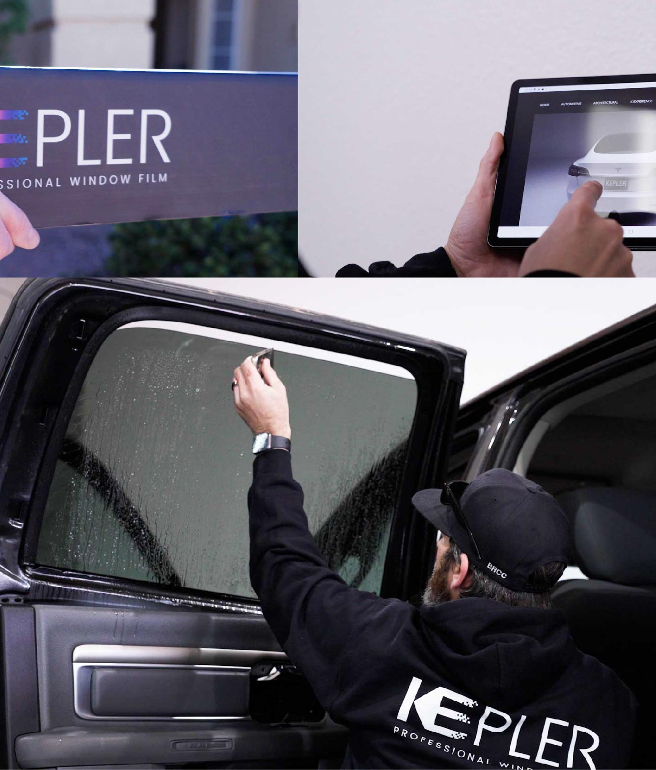 Kepler Window Tinting Specialists at Work in Bristol, Virginia