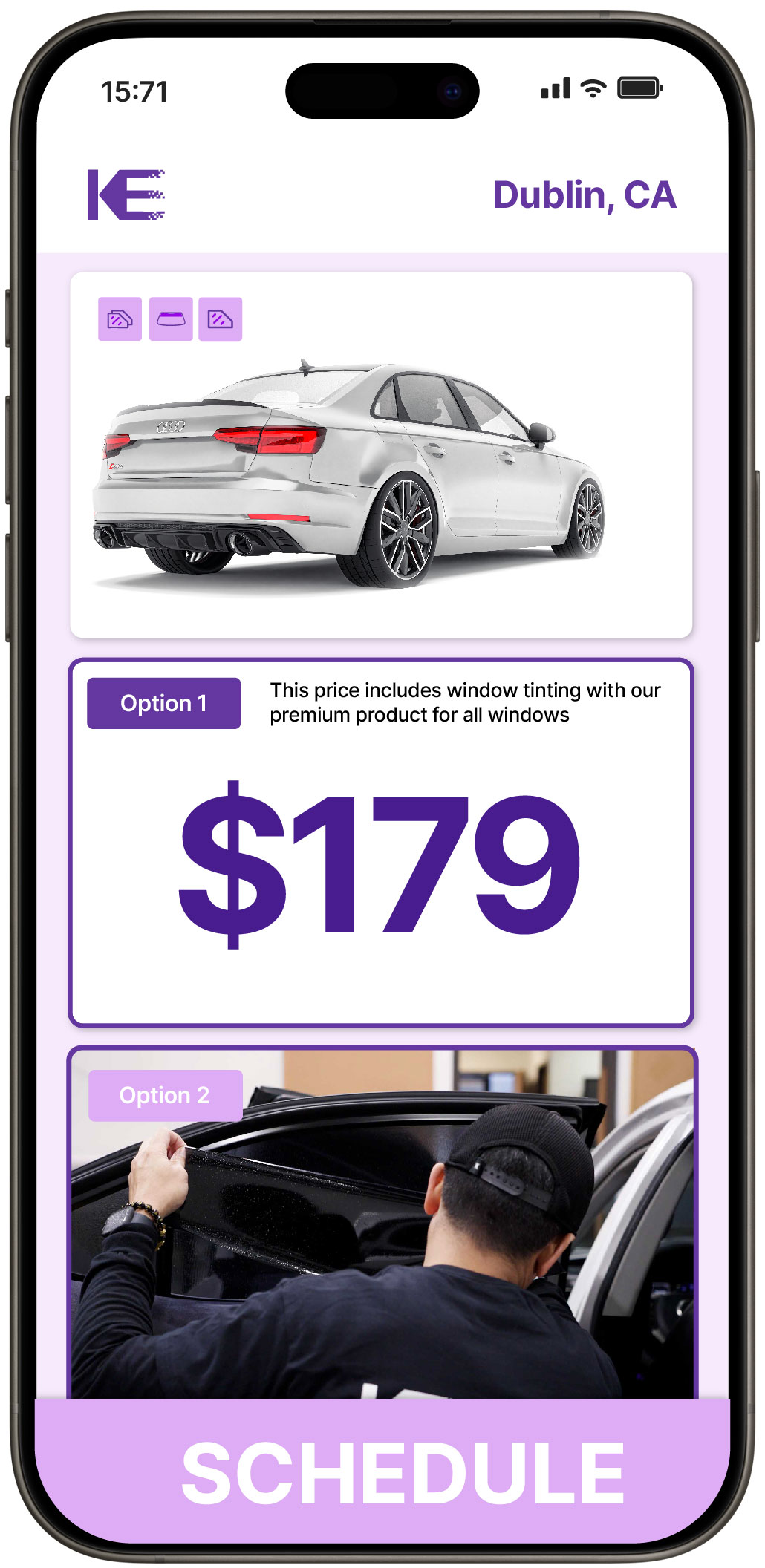 View Reasonable Car Window Tinting Rates in Dublin, California