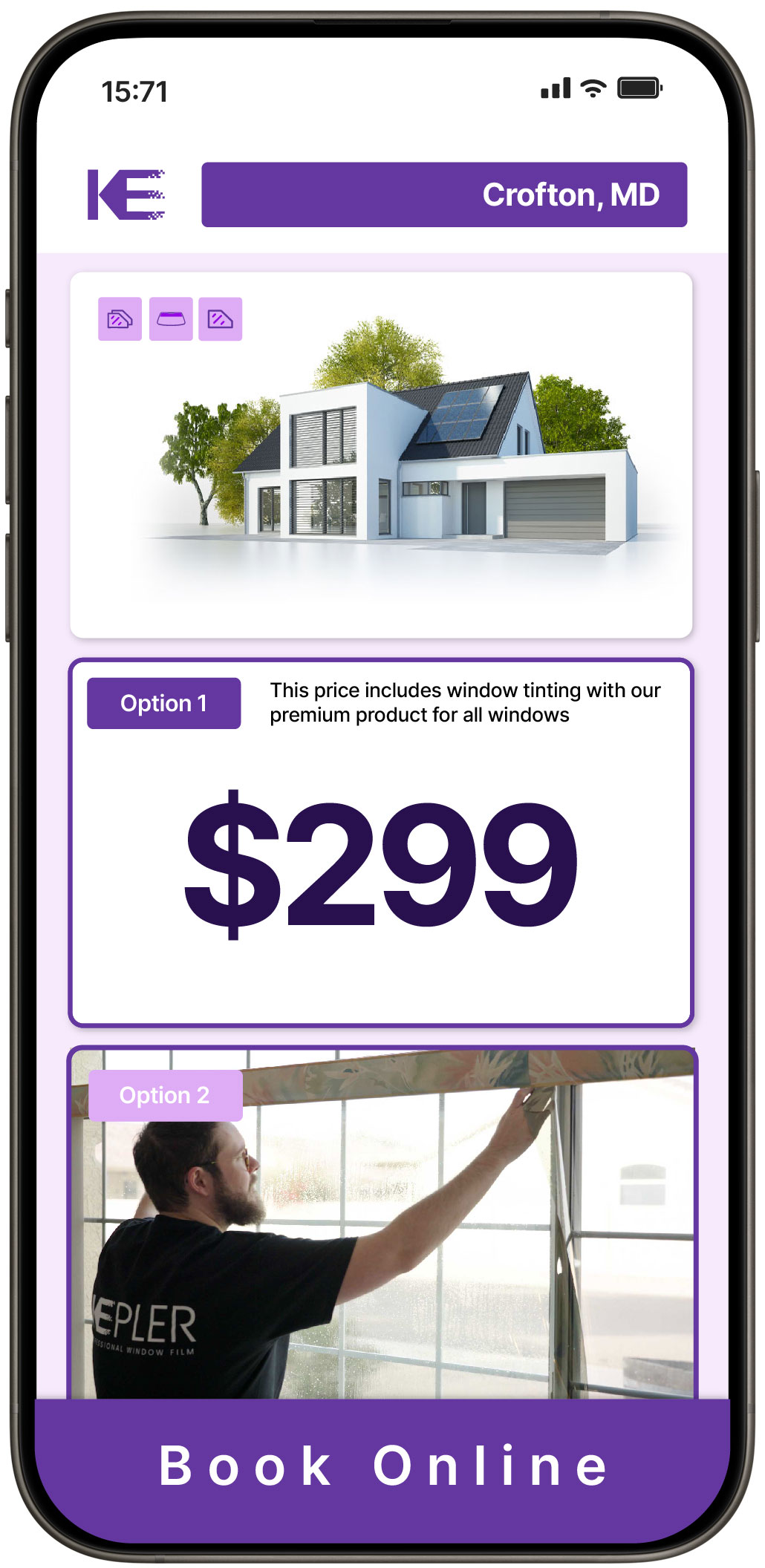 View Reasonable Home Window Tinting Rates in Crofton, Maryland
