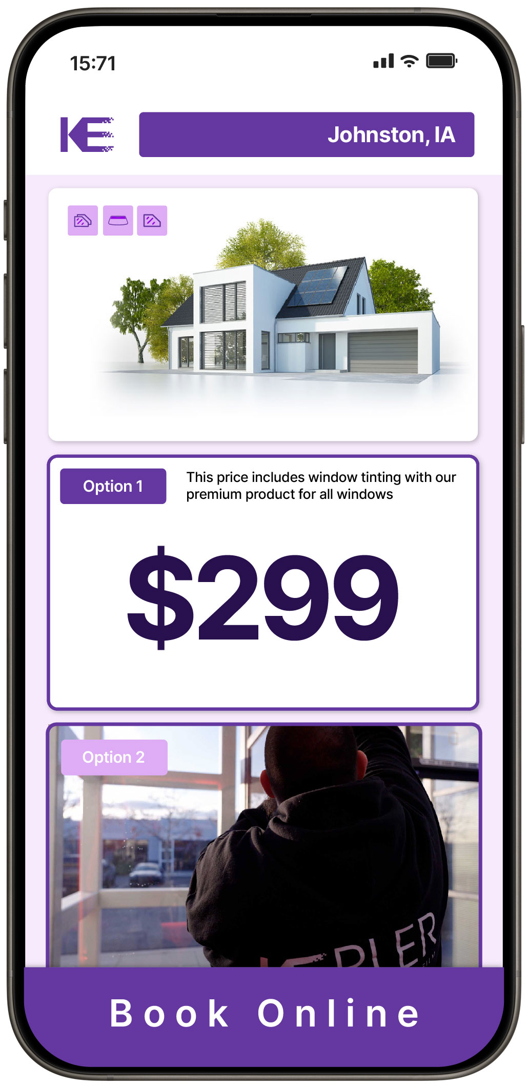 View Reasonable Home Window Tinting Prices in Johnston, Iowa