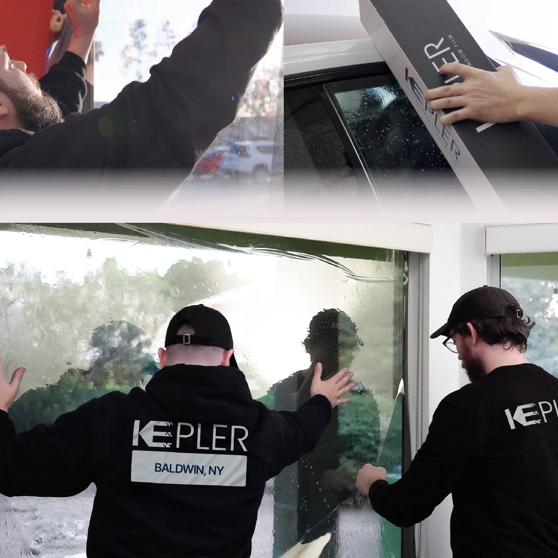 Kepler Specialist Performing Commercial Window Tinting in Baldwin Baldwin