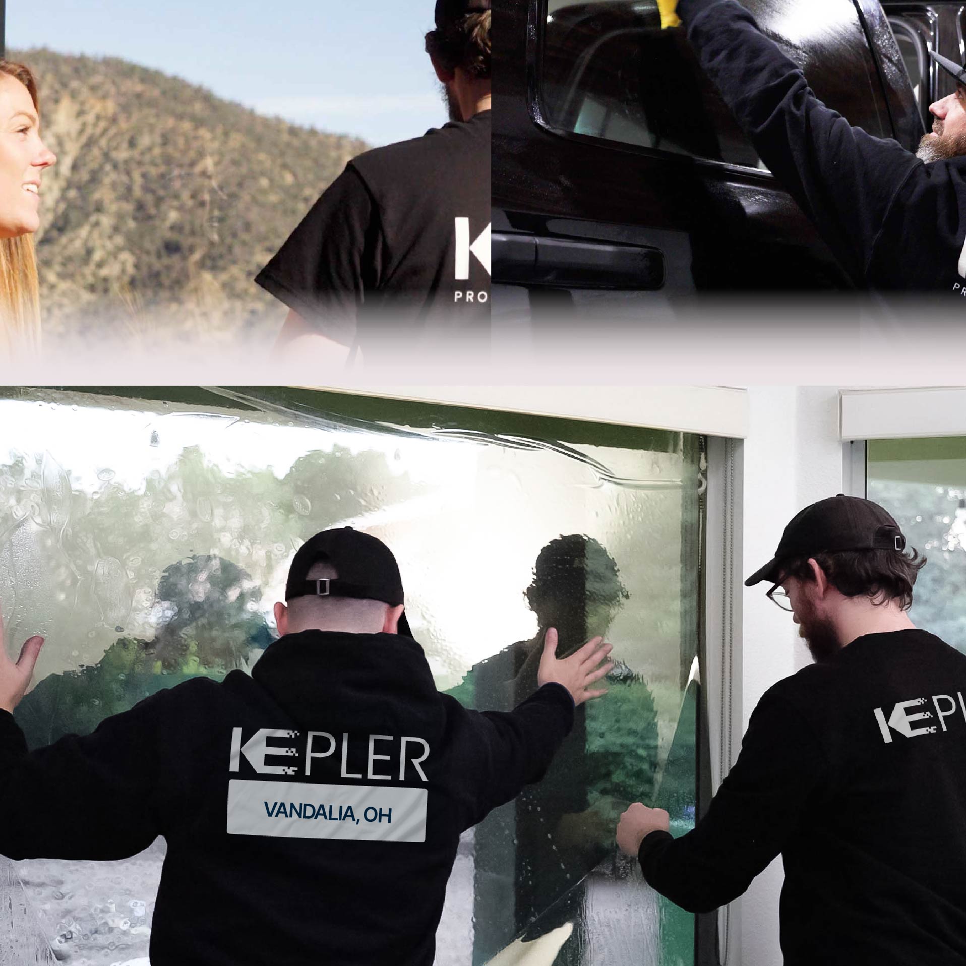Kepler Specialist Performing Commercial Window Tinting in Vandalia Vandalia