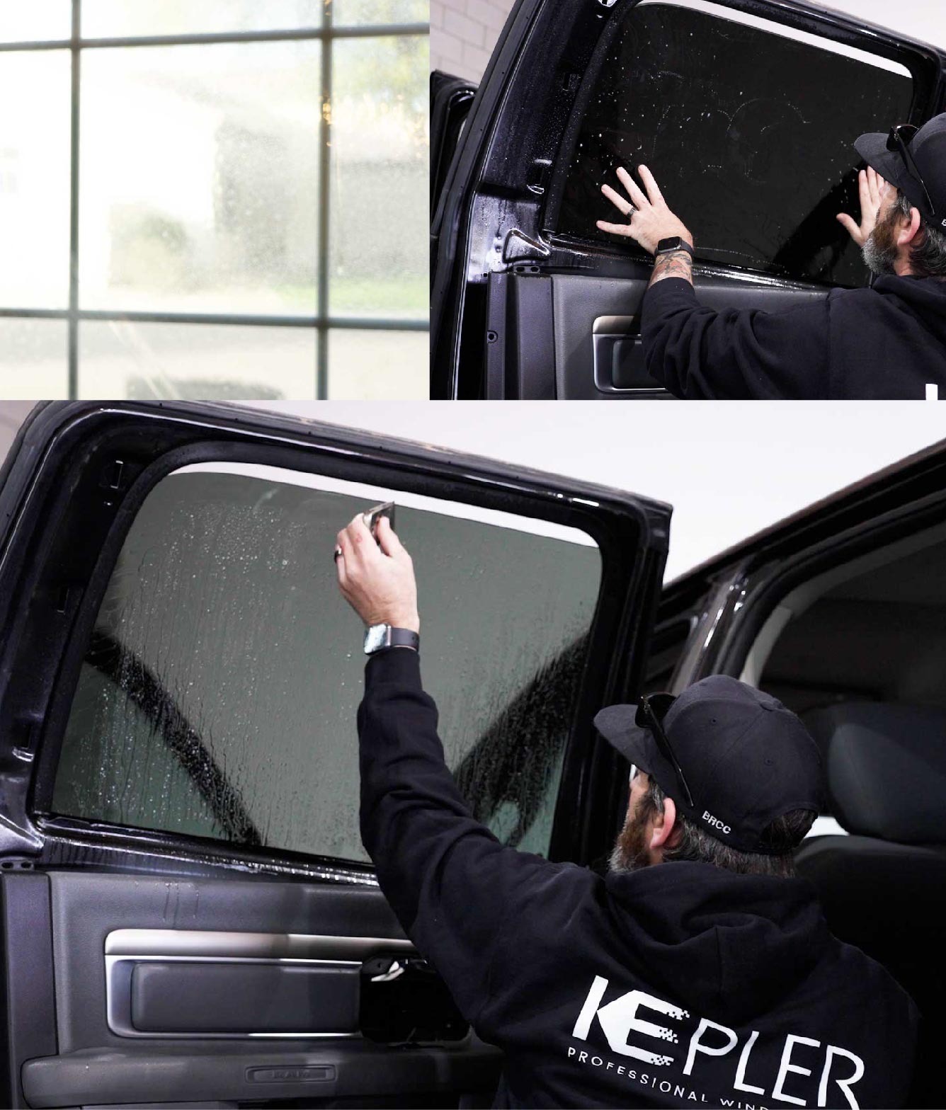Kepler Window Tinting Specialists at Work in Sevierville, Tennessee