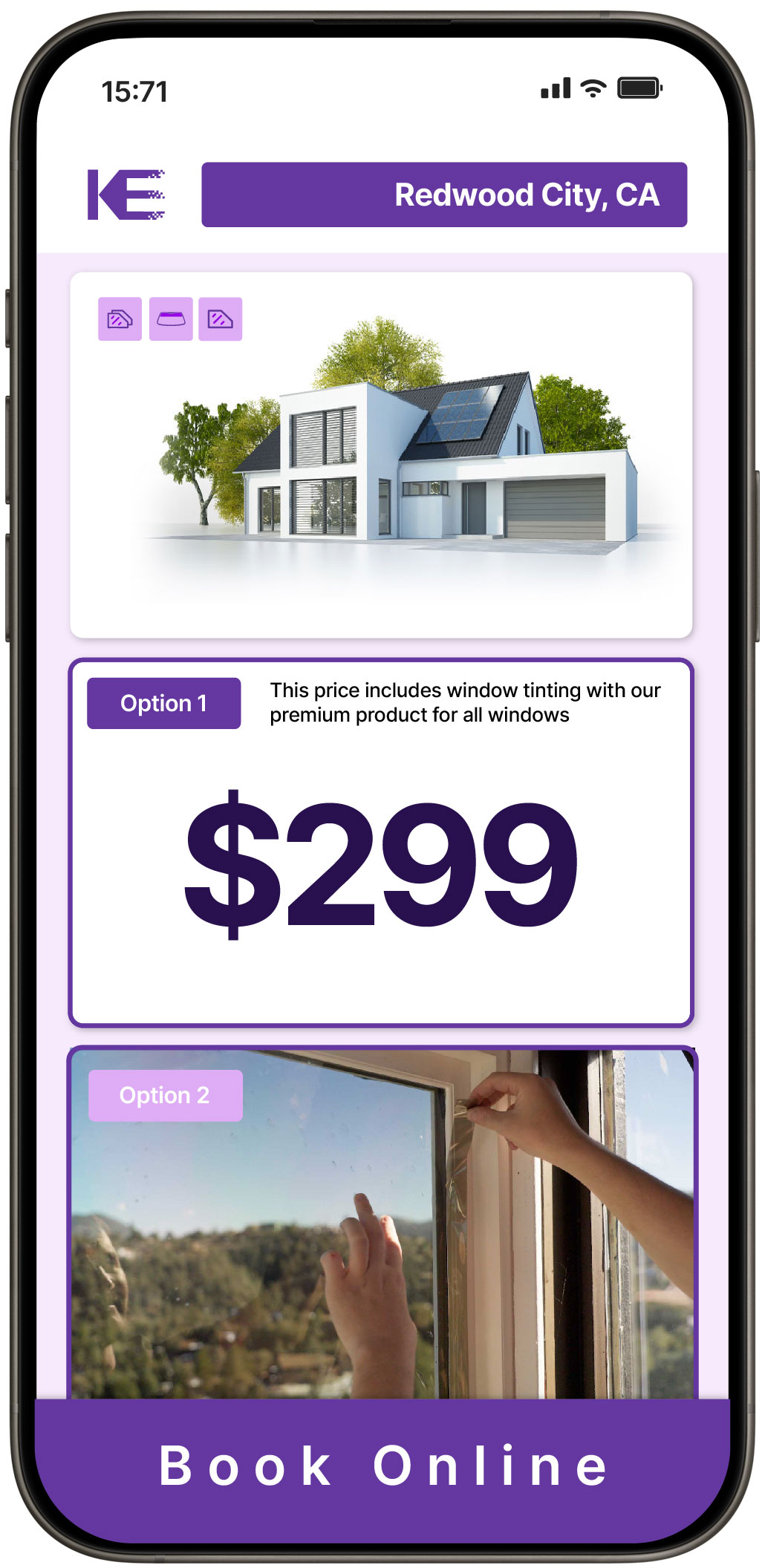 View Reasonable Home Window Tinting Rates in Redwood City, California