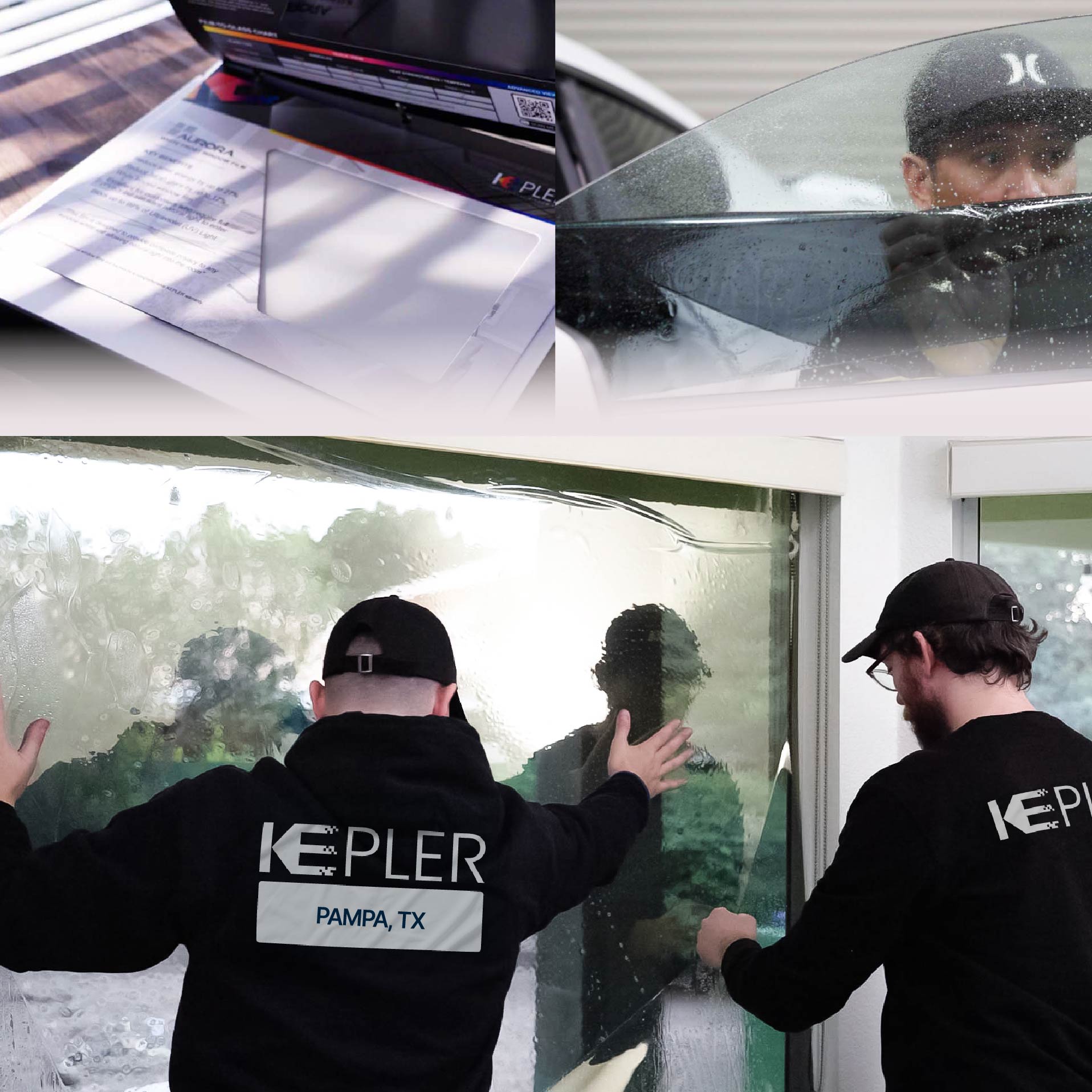 Kepler Specialist Performing Commercial Window Tinting in Pampa Pampa
