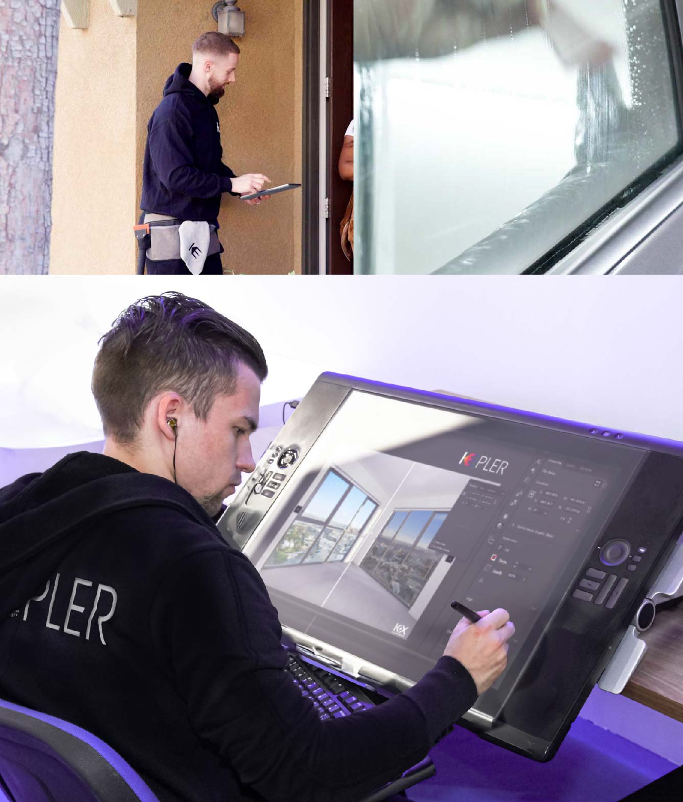 Kepler Specialist Performing Commercial Window Tinting in Hendersonville Hendersonville