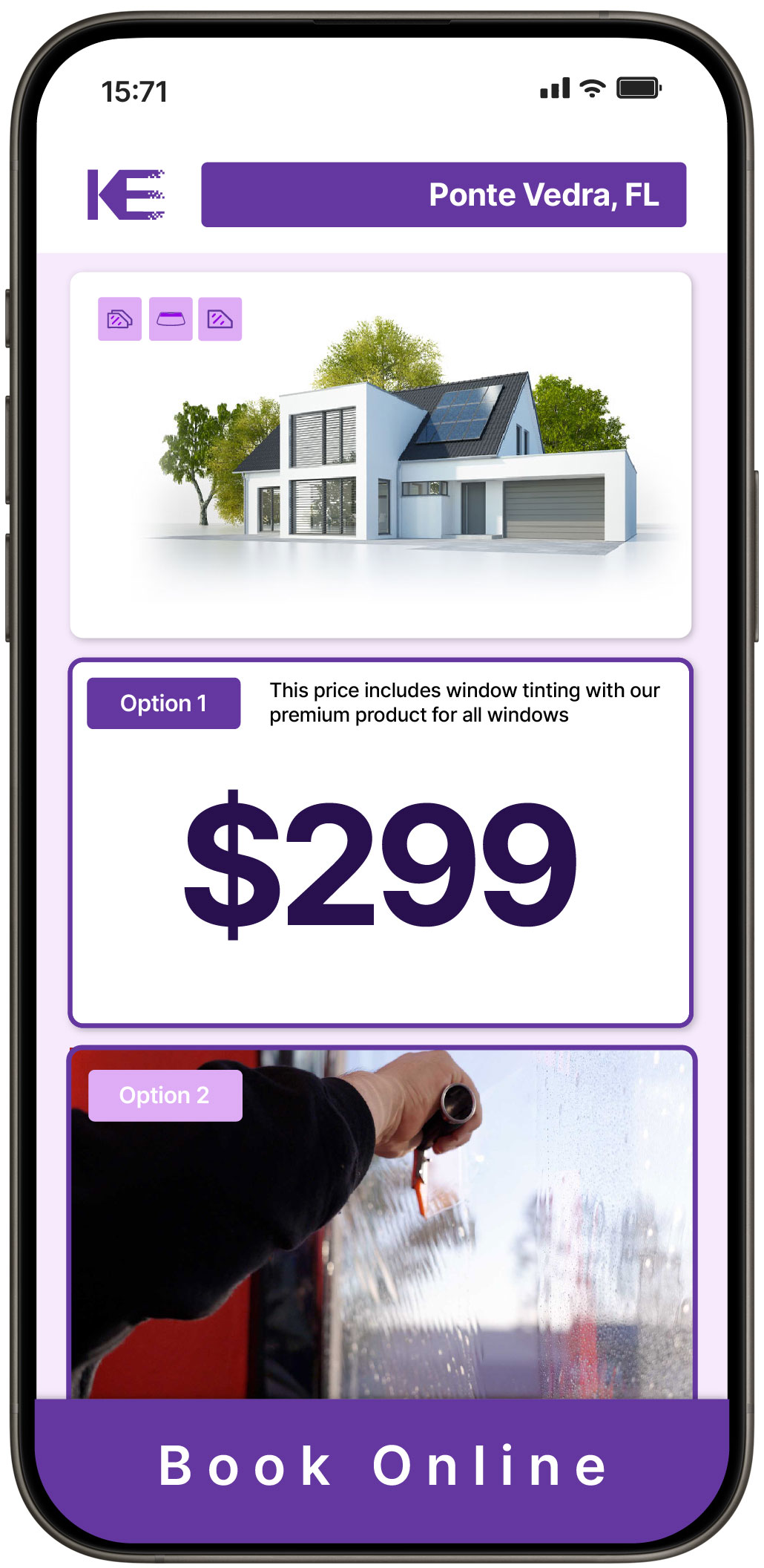View Competitive Home Window Tinting Costs in Ponte Vedra, Florida