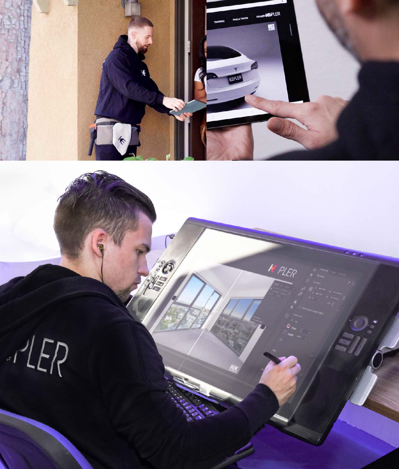 Kepler Specialist Performing Commercial Window Tinting in Merced Merced