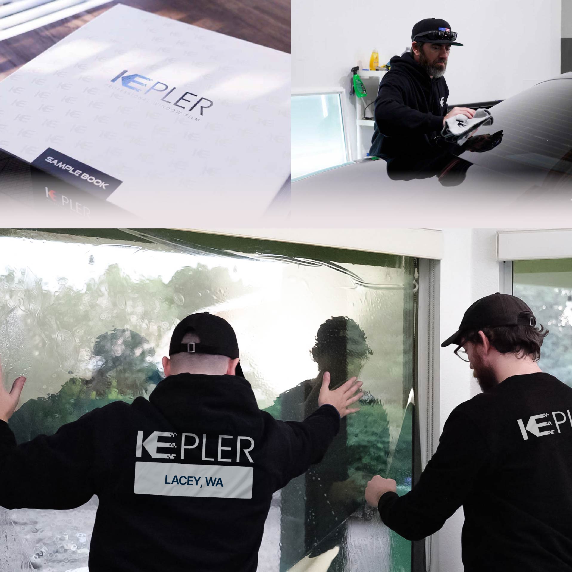 Kepler Specialist Performing Commercial Window Tinting in Lacey Lacey