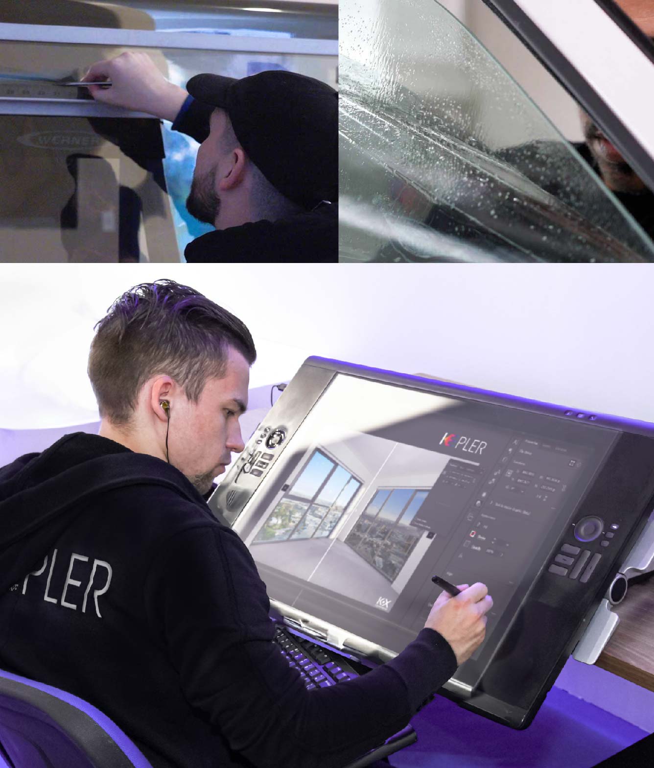 Kepler Specialist Performing Commercial Window Tinting in Saratoga Saratoga