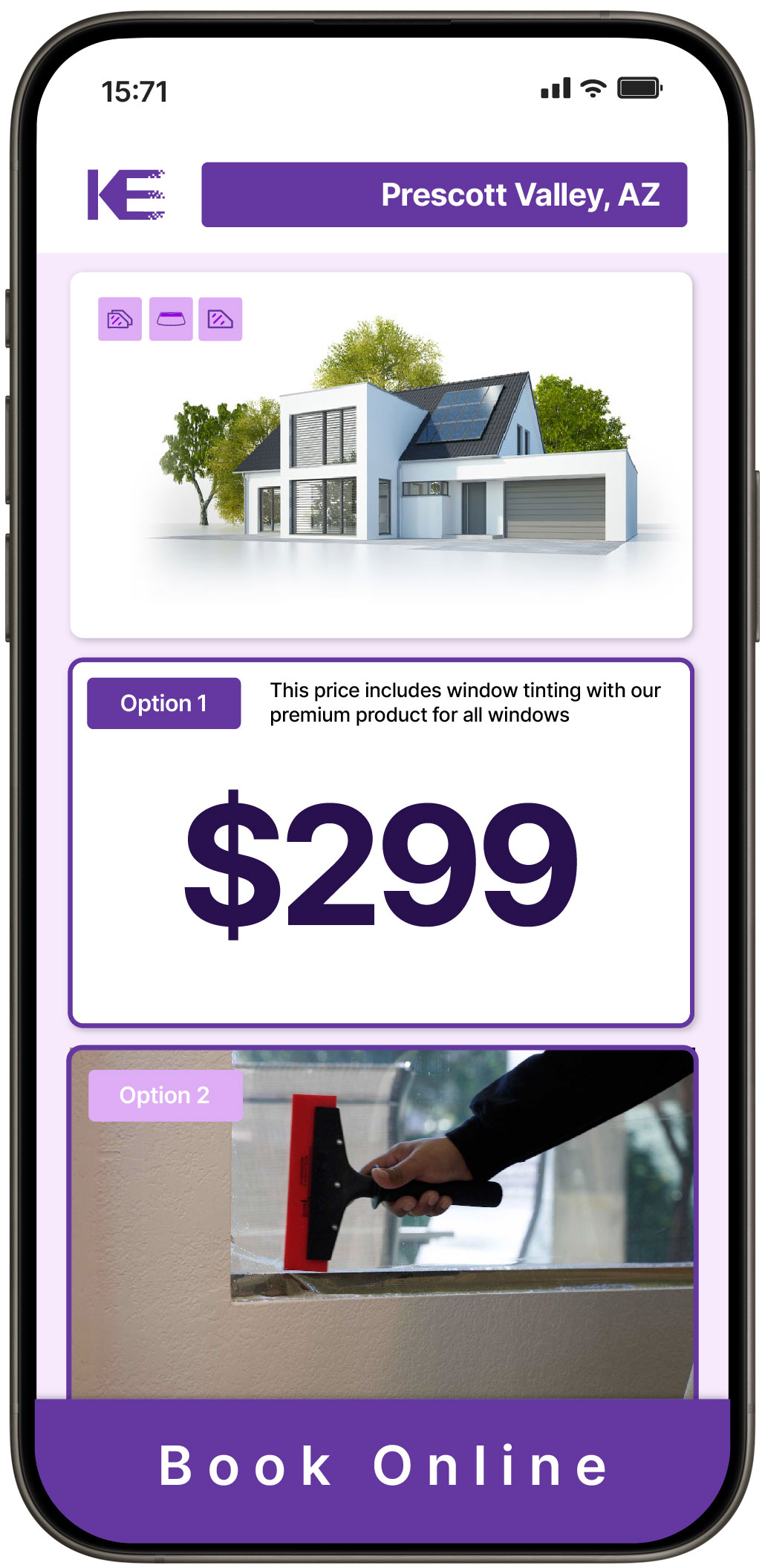 View Competitive Home Window Tinting Rates in Prescott Valley, Arizona