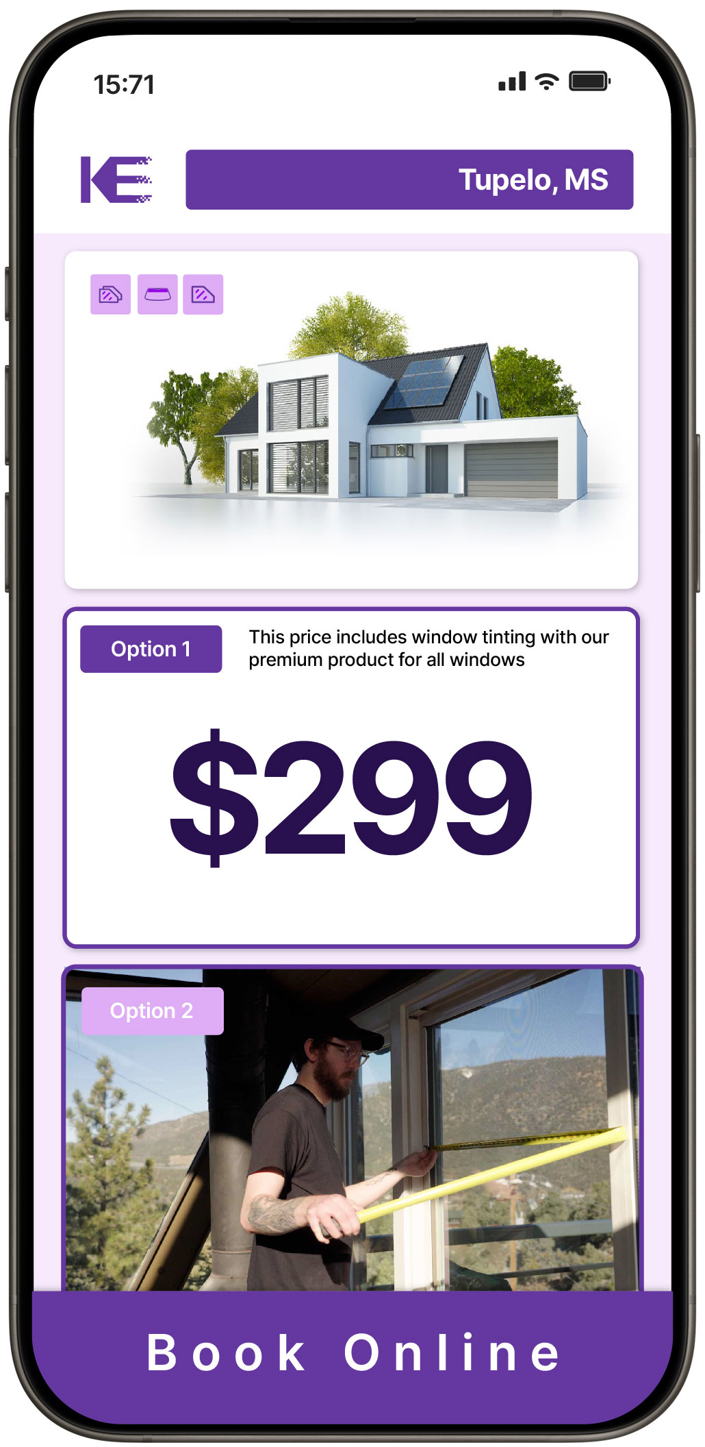 View Affordable Home Window Tinting Prices in Tupelo, Mississippi