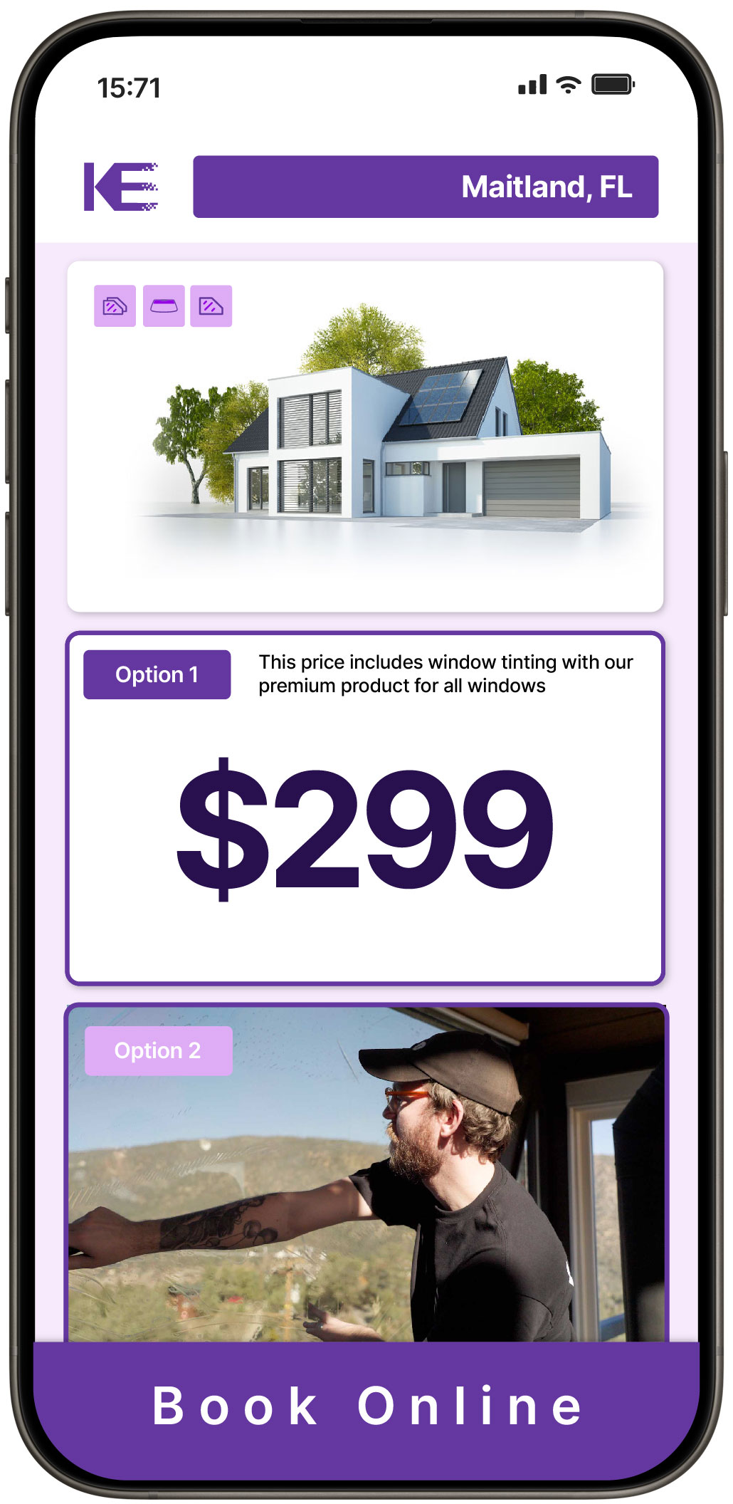 View Competitive Home Window Tinting Costs in Maitland, Florida