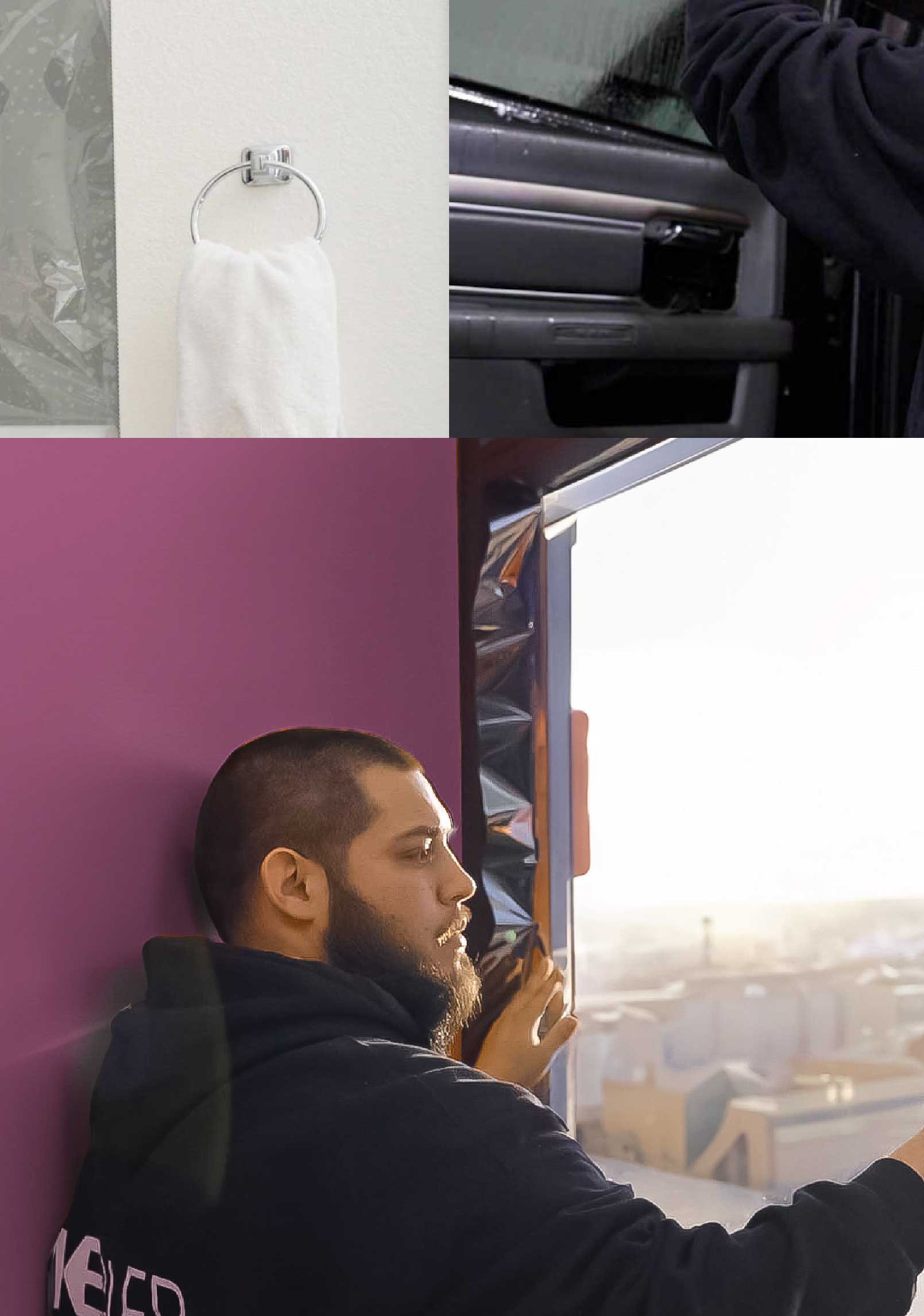 Kepler Specialist Installing Security Window Film in Novato California