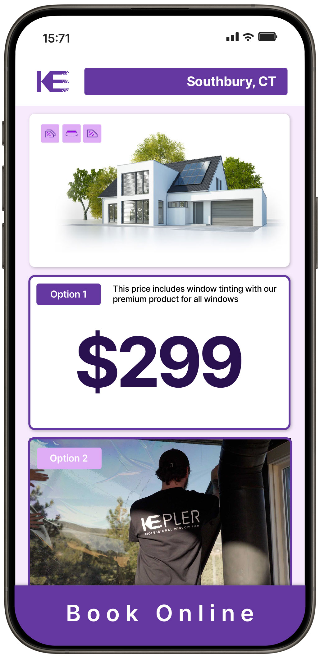 View Affordable Home Window Tinting Prices in Southbury, Connecticut