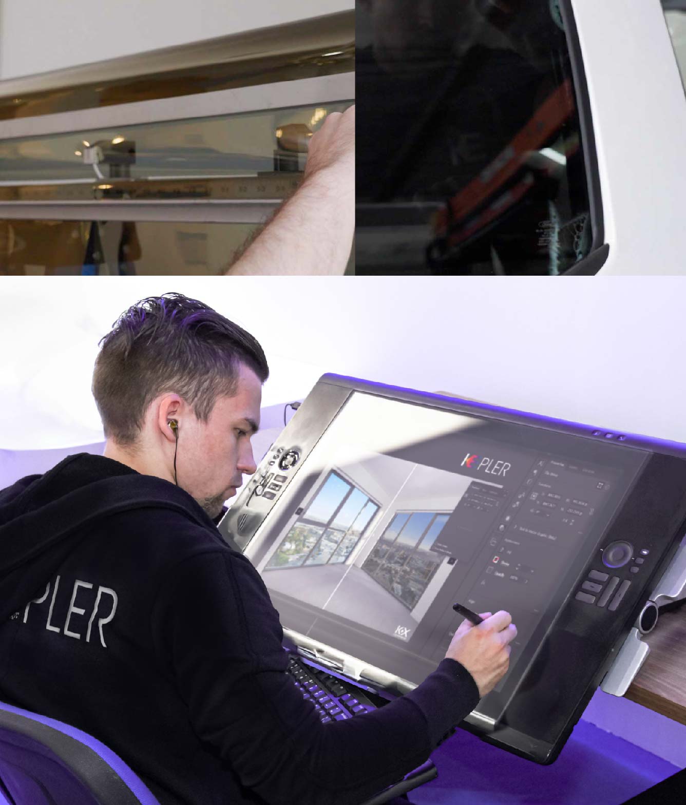 Kepler Specialist Performing Commercial Window Tinting in Americus Americus