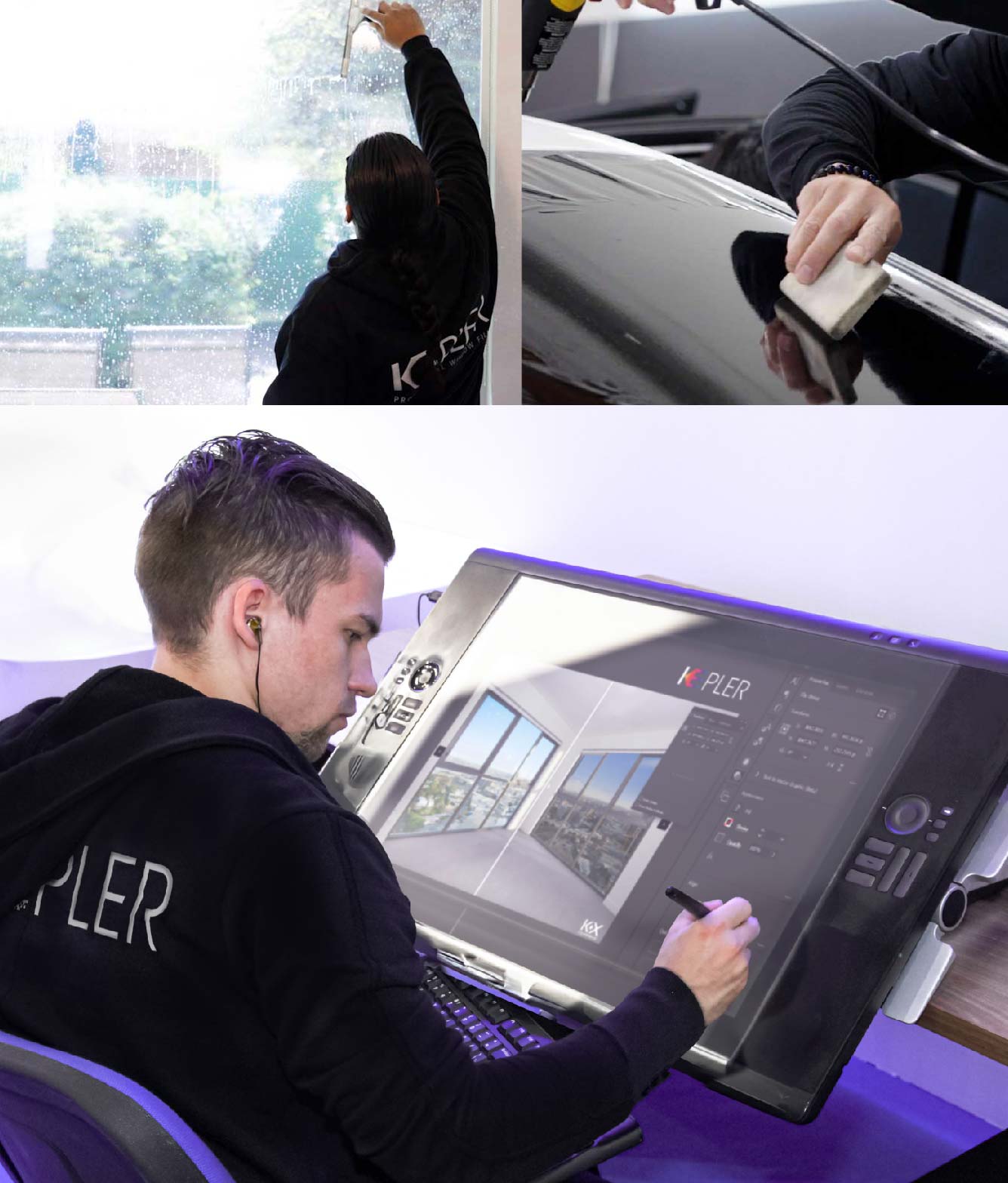 Kepler Specialist Performing Commercial Window Tinting in Central Islip Central Islip